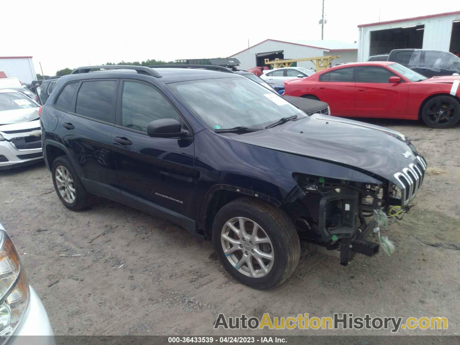 JEEP CHEROKEE SPORT, 1C4PJLAB8GW222452