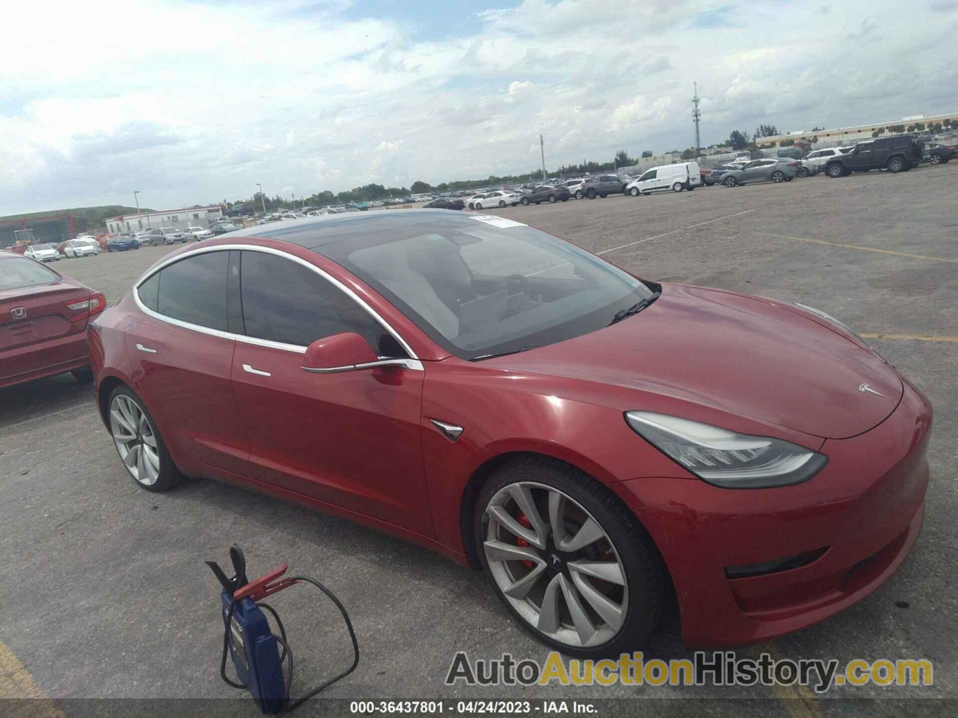 TESLA MODEL 3 LONG RANGE/PERFORMANCE, 5YJ3E1EB2KF434245