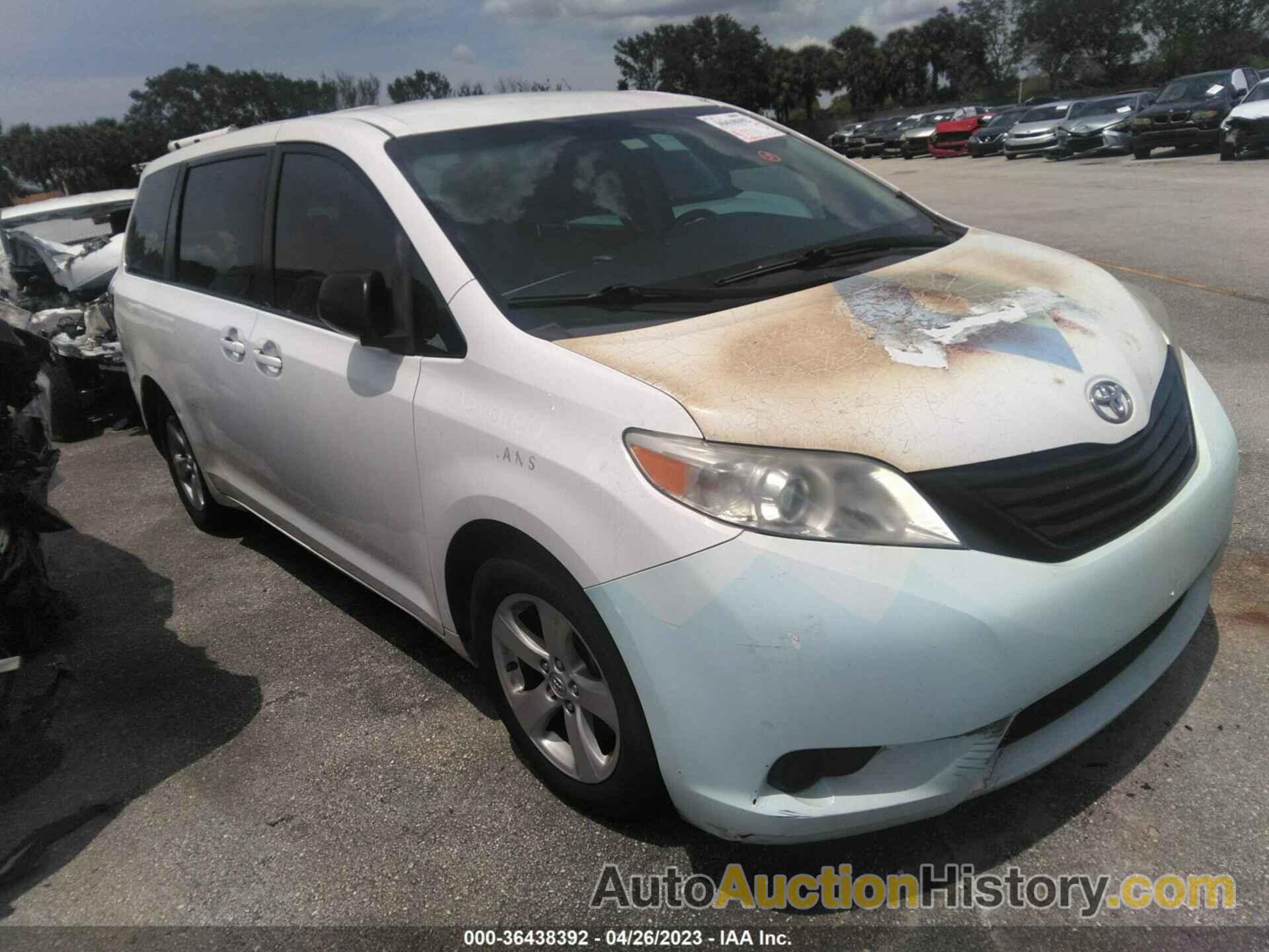 TOYOTA SIENNA L, 5TDZK3DC1GS744043