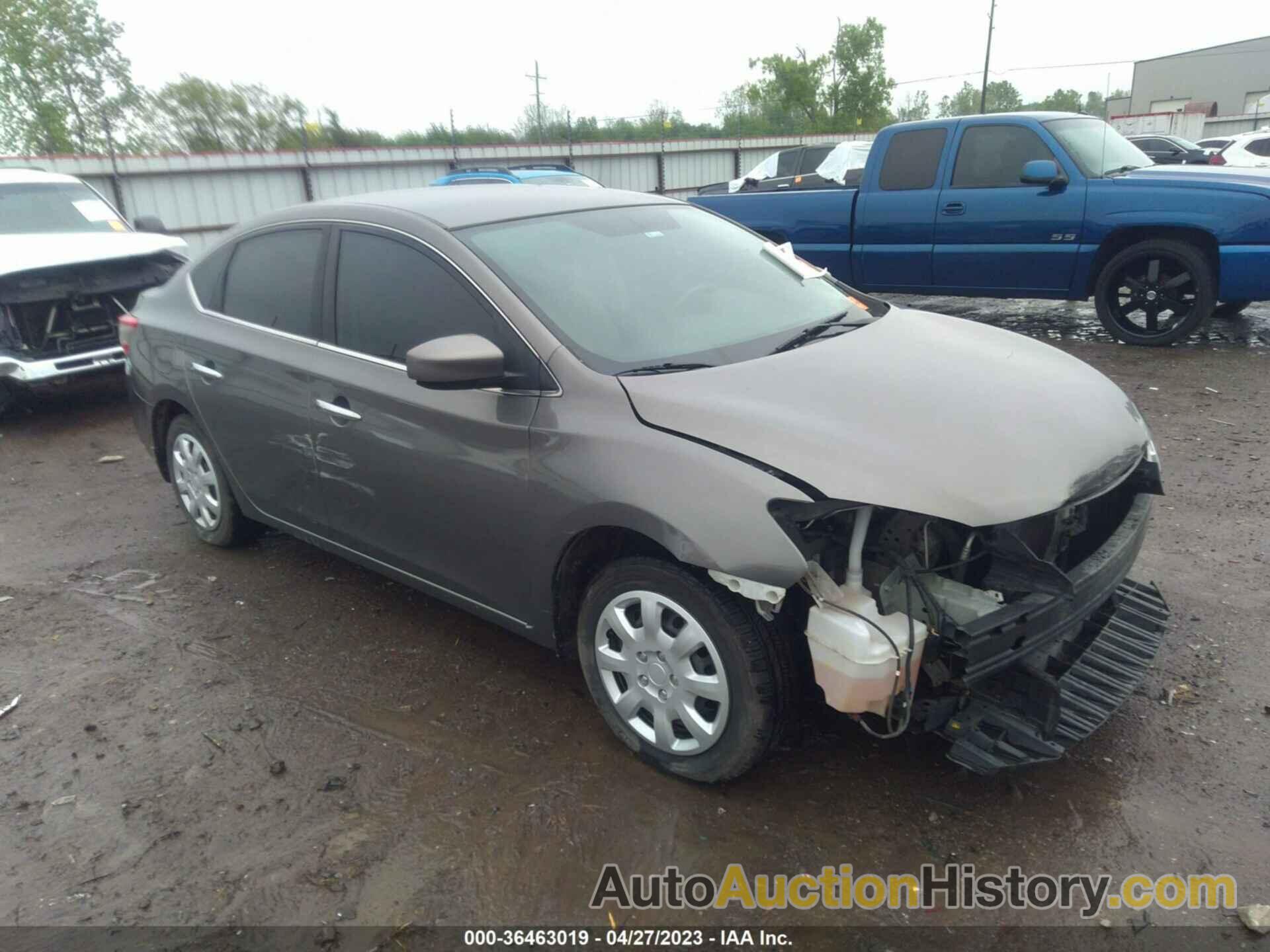 NISSAN SENTRA SV, 3N1AB7AP9FL678747