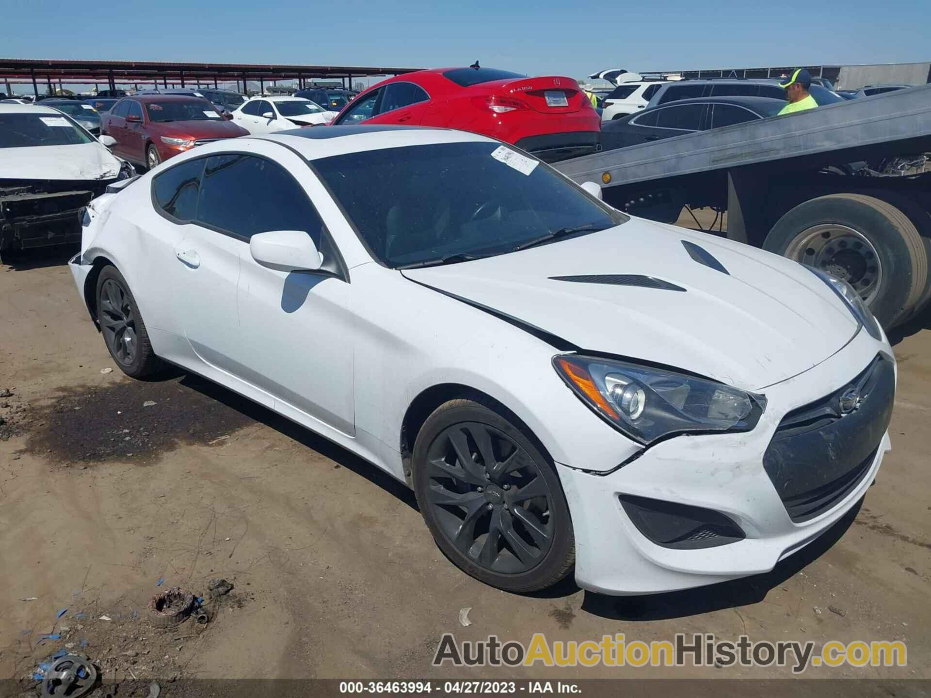 HYUNDAI GENESIS COUPE 2.0T PREMIUM, KMHHT6KD8DU112889