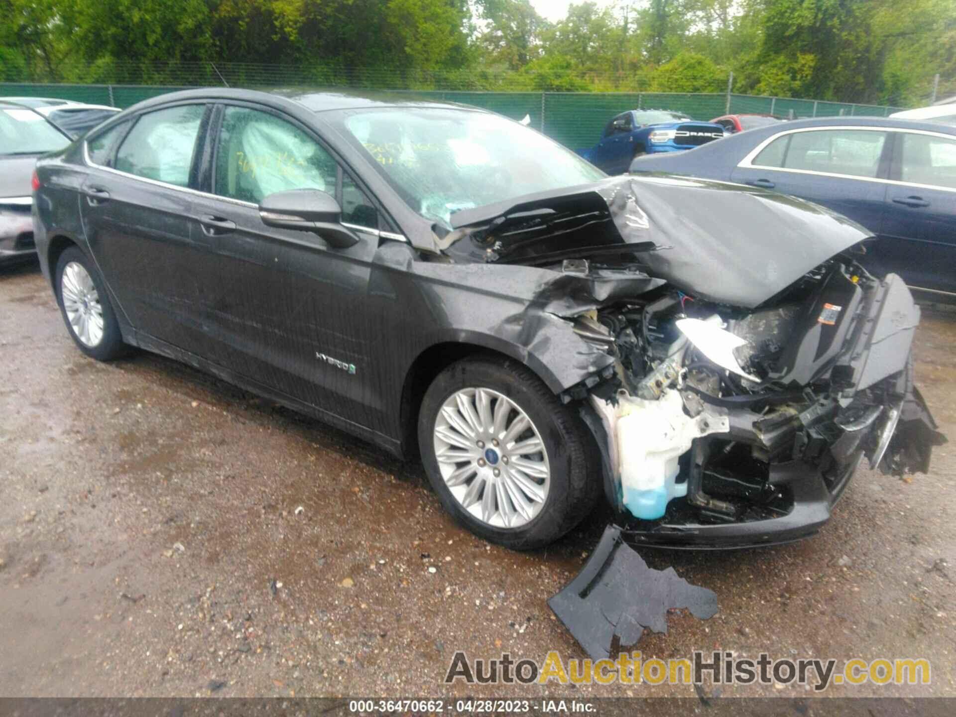 FORD FUSION SE HYBRID, 3FA6P0LU4GR360120