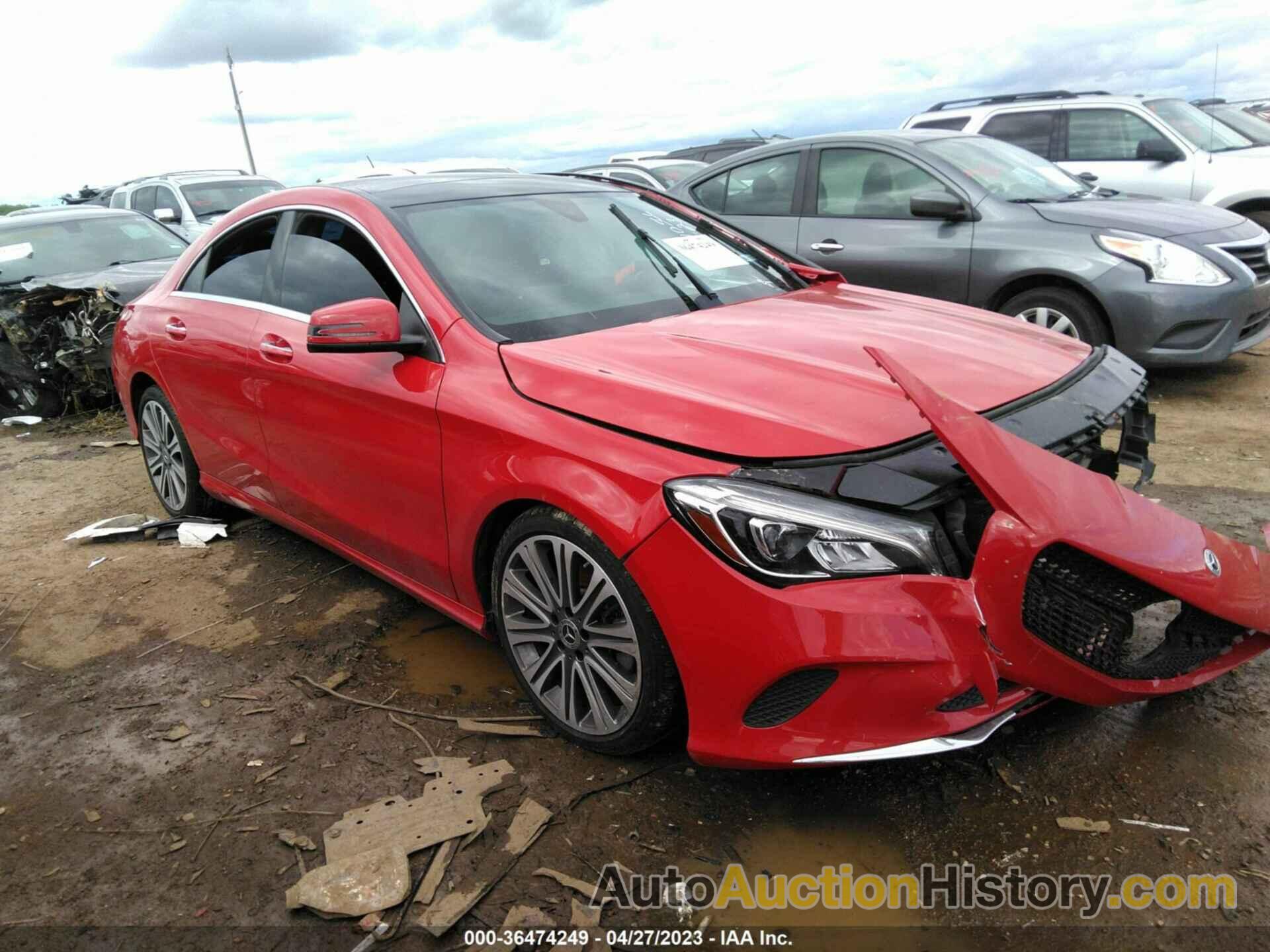 MERCEDES-BENZ CLA CLA 250, WDDSJ4GB4KN698791