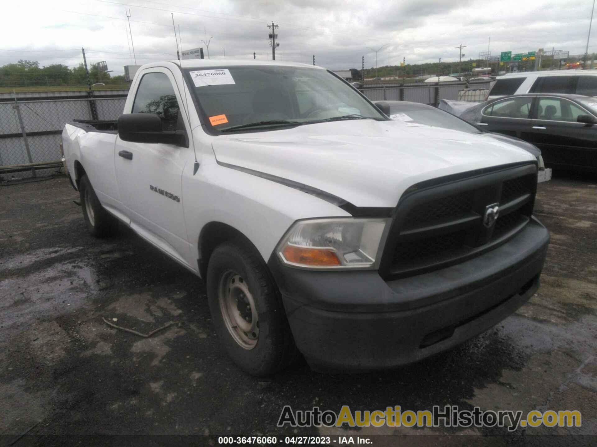 RAM 1500 ST, 3C6JD6DK9CG136514