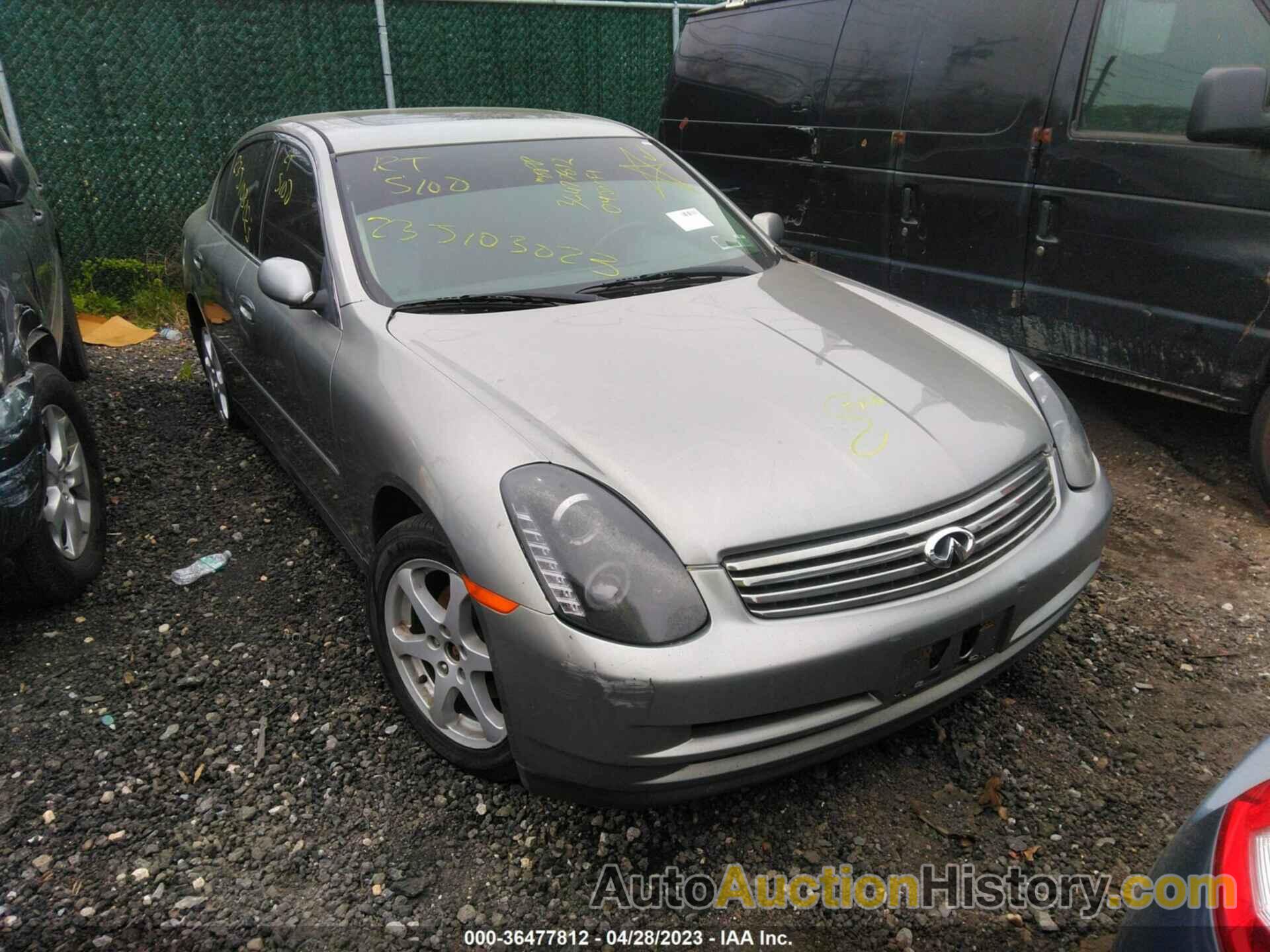 INFINITI G35 SEDAN W/LEATHER, JNKCV51F94M717704