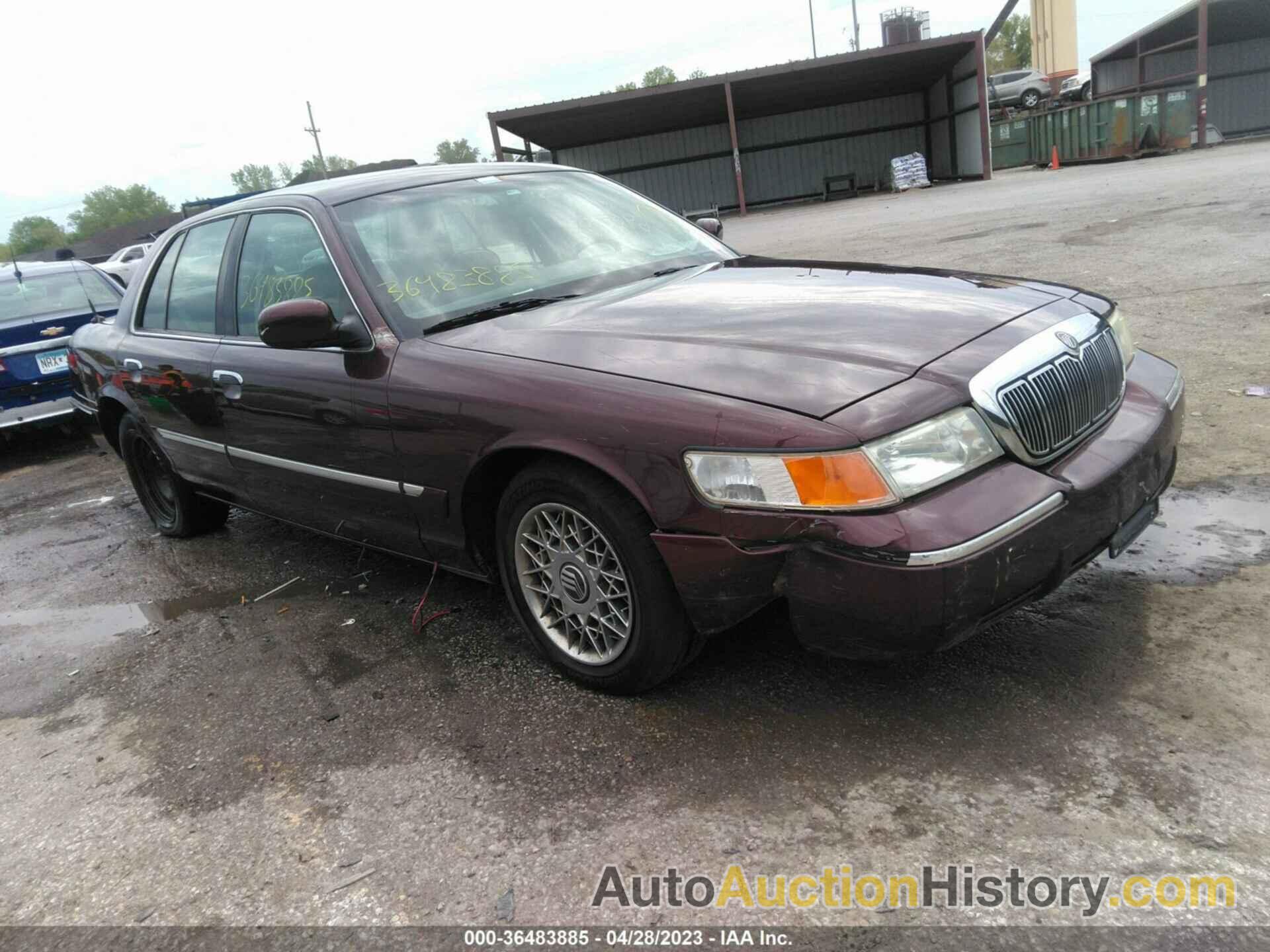 MERCURY GRAND MARQUIS GS, 2MEFM74W52X655120