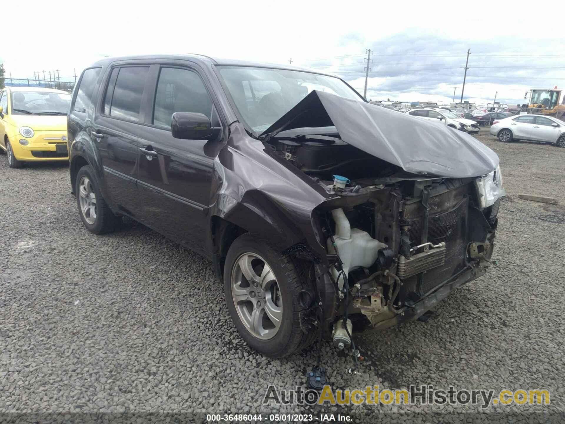 HONDA PILOT EX, 5FNYF4H44EB018770