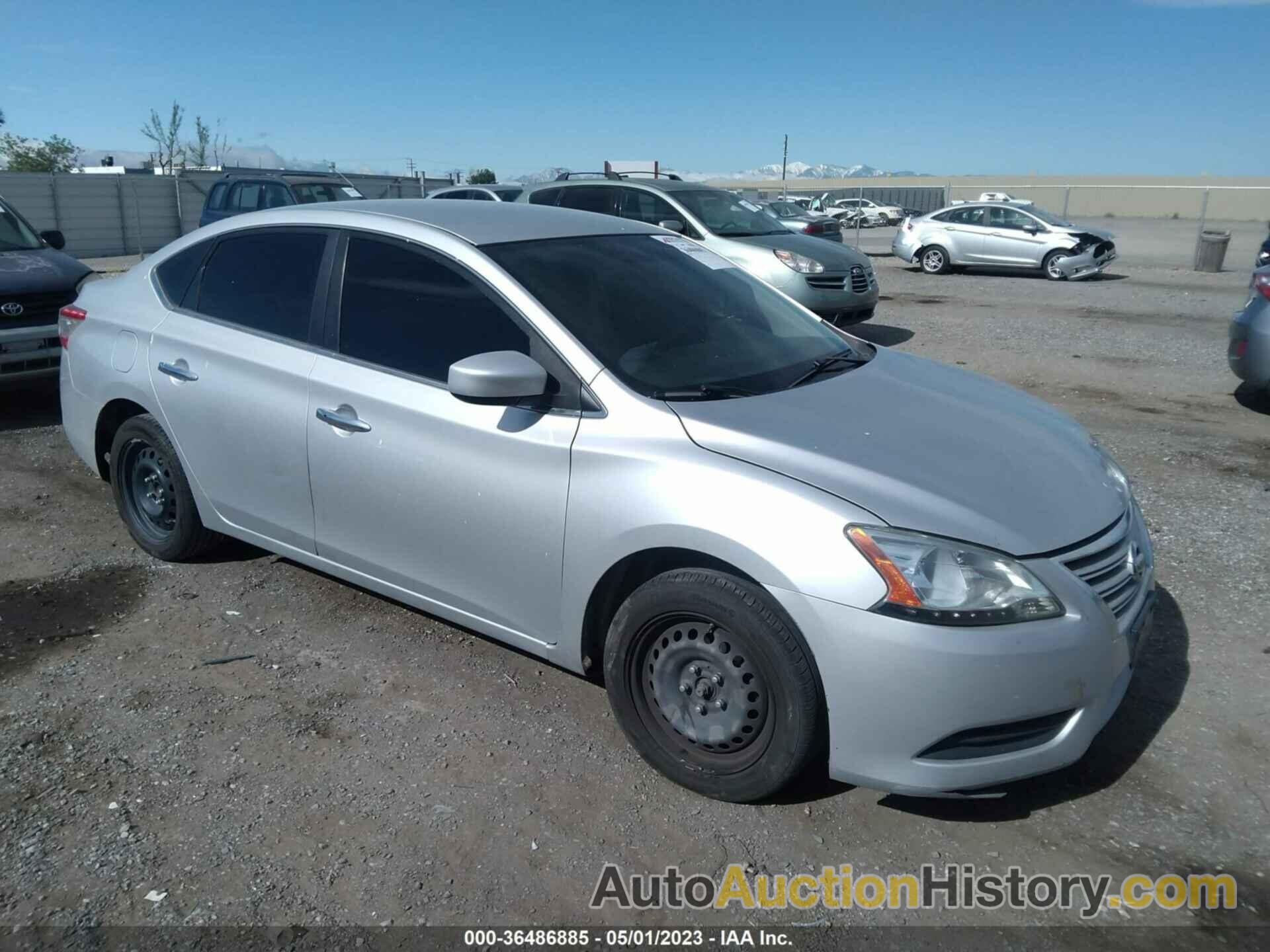 NISSAN SENTRA SR/SL/S/SV/FE+ S, 3N1AB7AP7FL664264