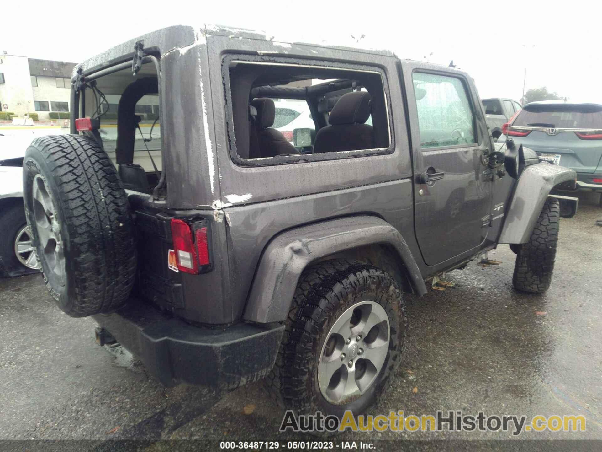 JEEP WRANGLER JK SAHARA 4X4, 1C4AJWBG9JL935466