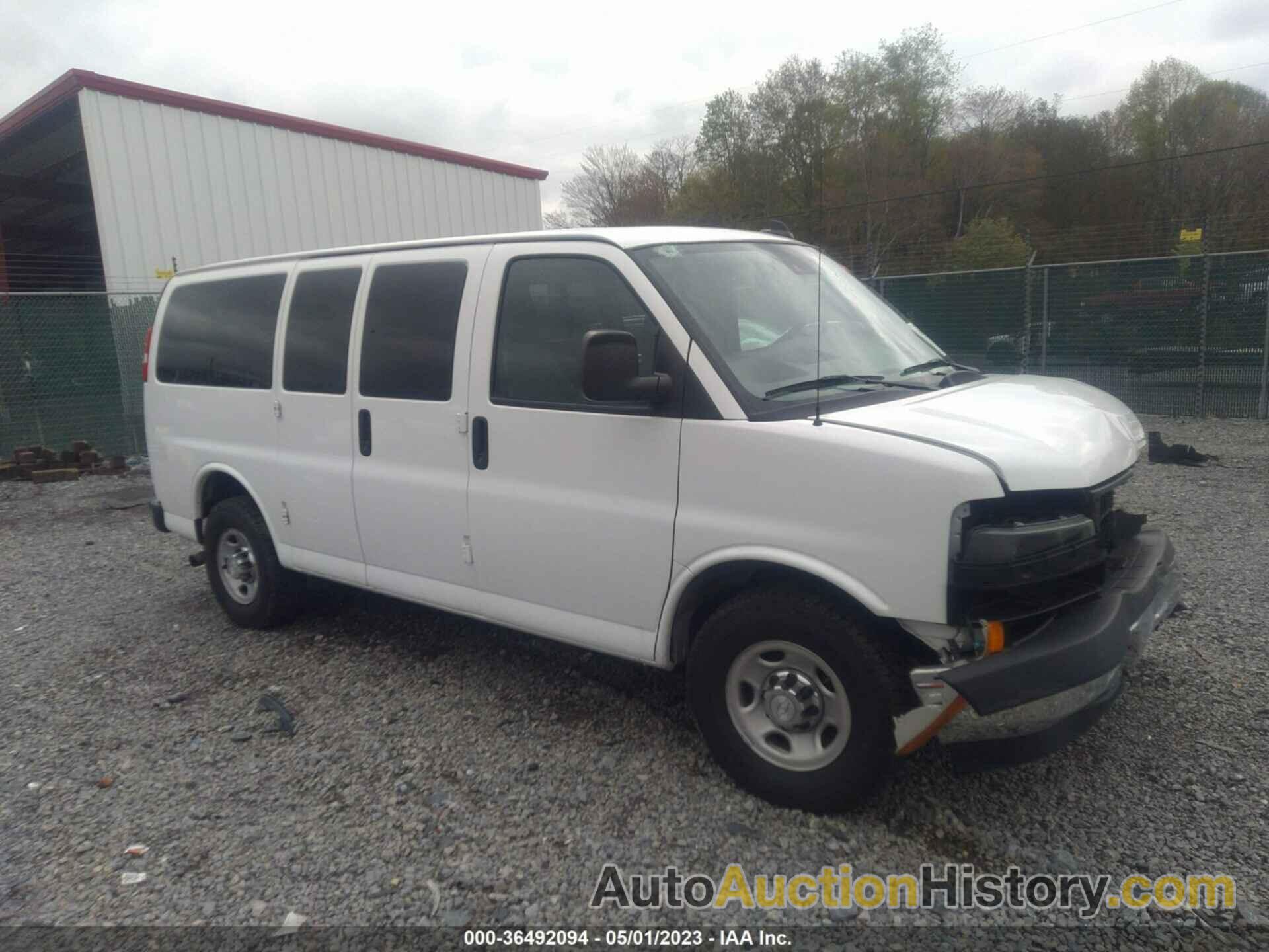 CHEVROLET EXPRESS PASSENGER LT, 1GAWGFFGXL1152078