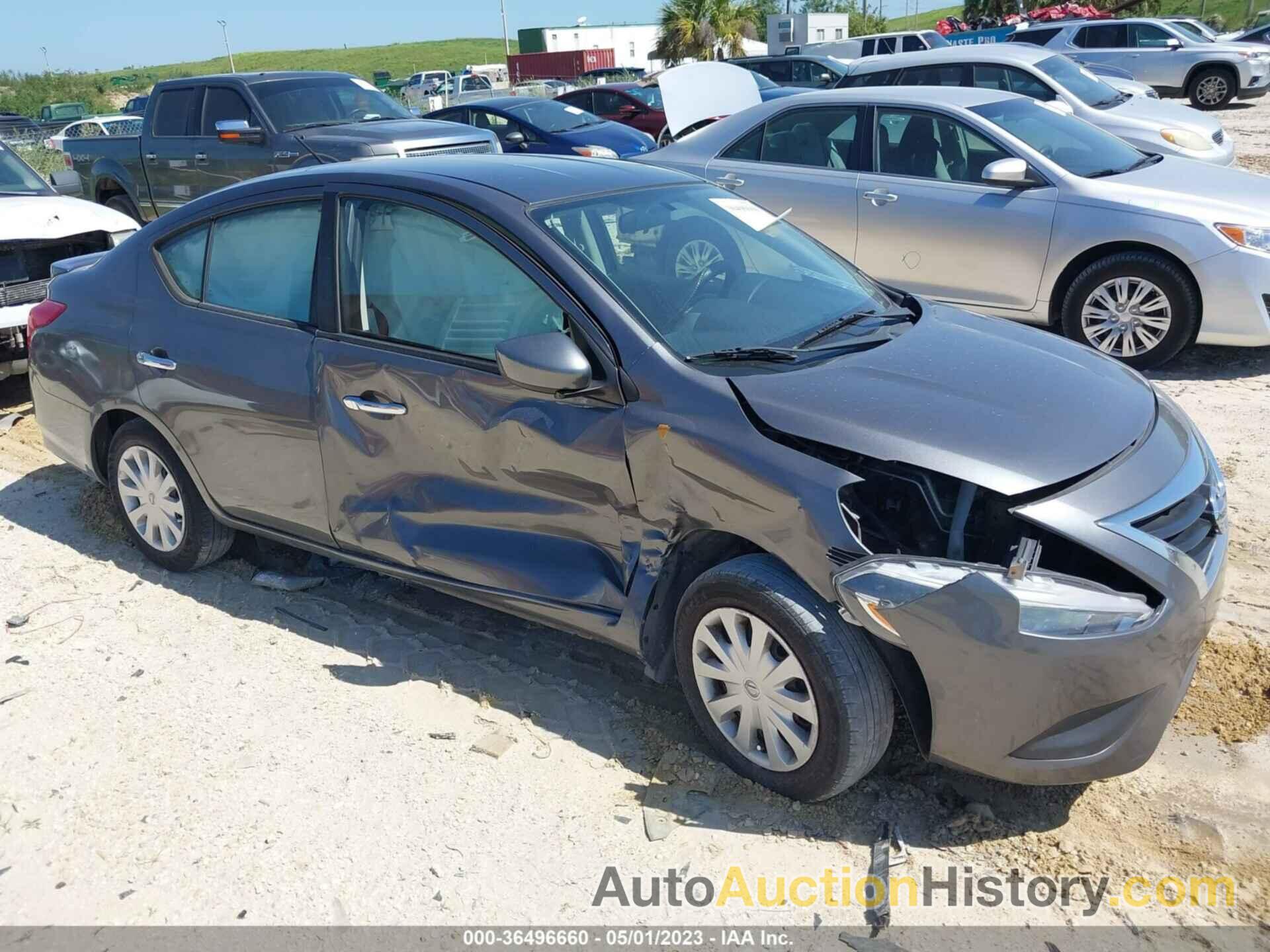 NISSAN VERSA SEDAN SV, 3N1CN7AP1HL850143