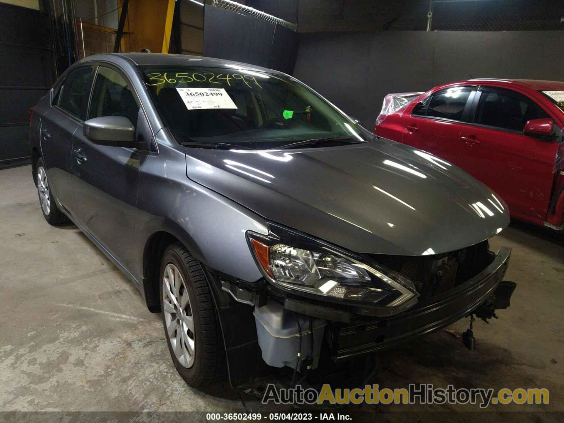 NISSAN SENTRA S, 3N1AB7AP2KY450795