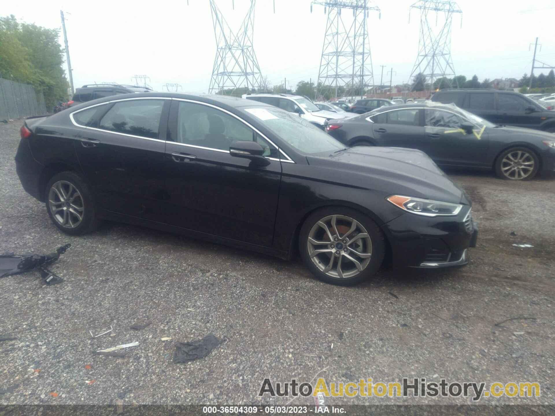 FORD FUSION SEL, 3FA6P0CD1KR253549