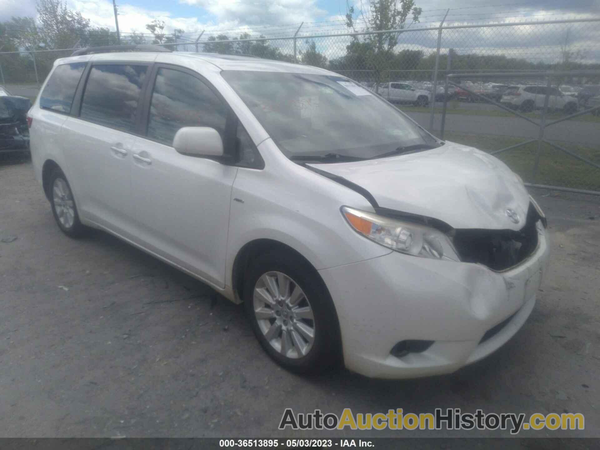 TOYOTA SIENNA LTD/XLE/XLE PREMIUM, 5TDDK3DC2GS133870