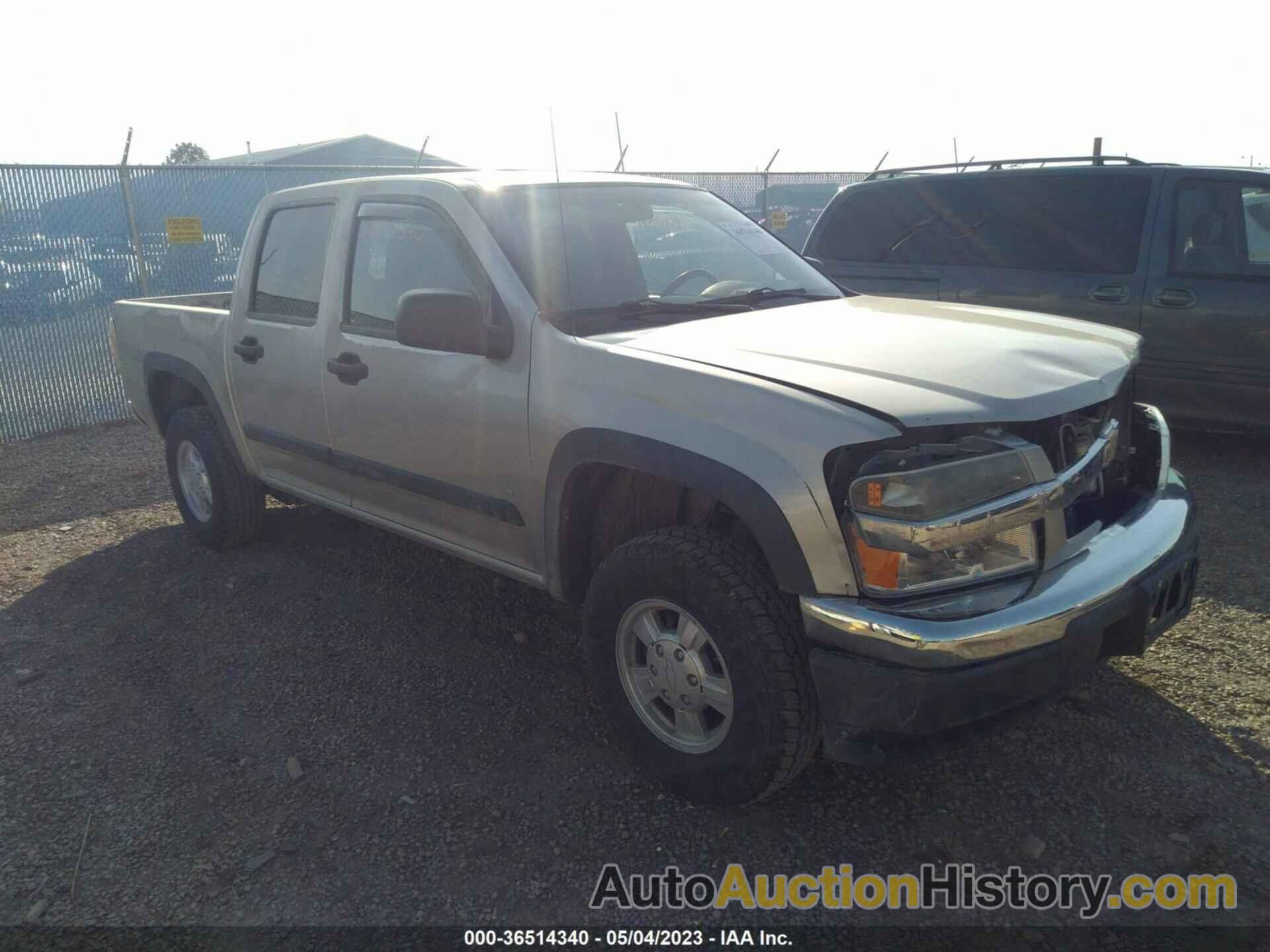 CHEVROLET COLORADO LT W/1LT, 1GCDT13E678233379