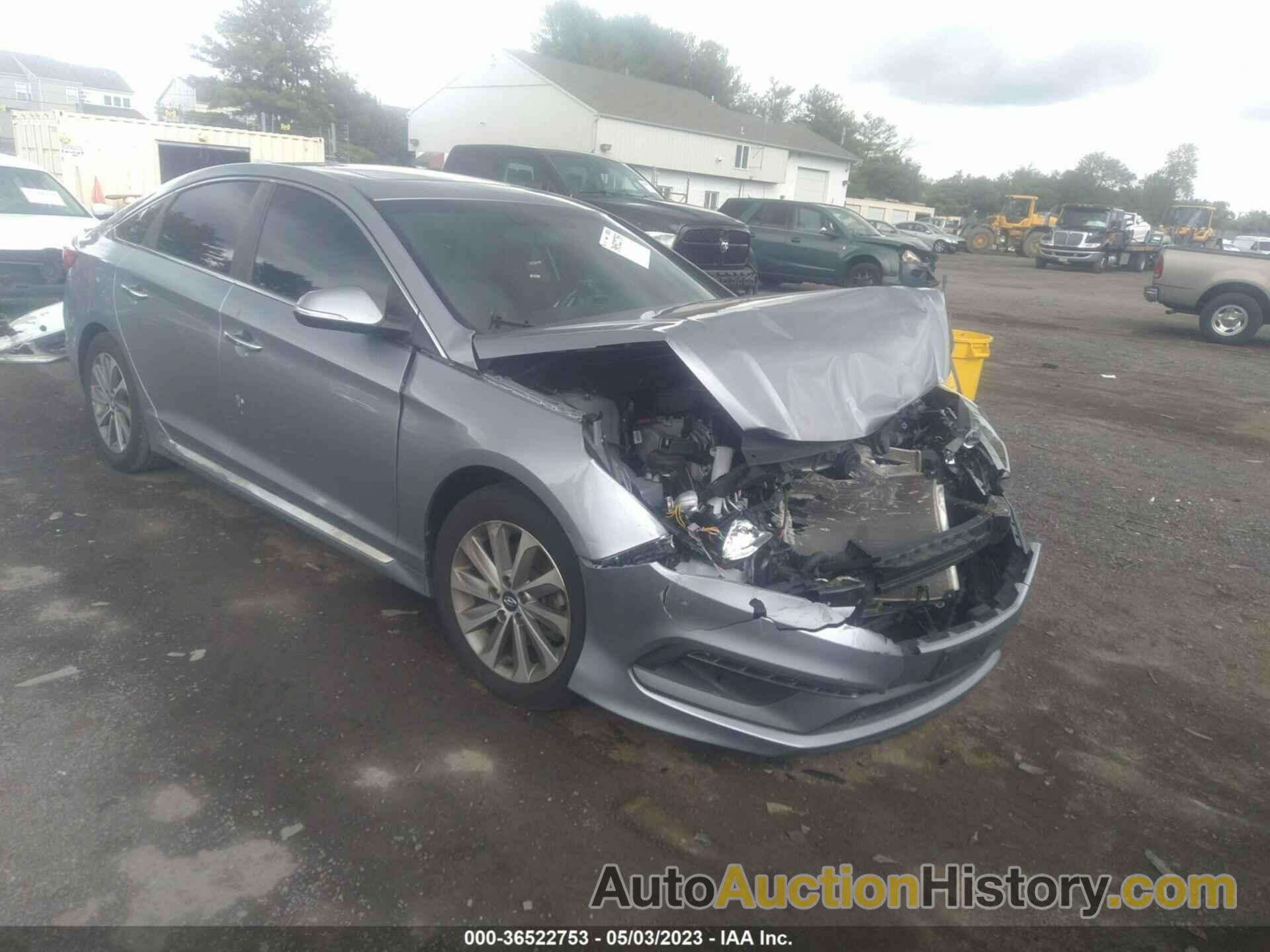 HYUNDAI SONATA 2.4L SPORT, 5NPE34AF4GH379525