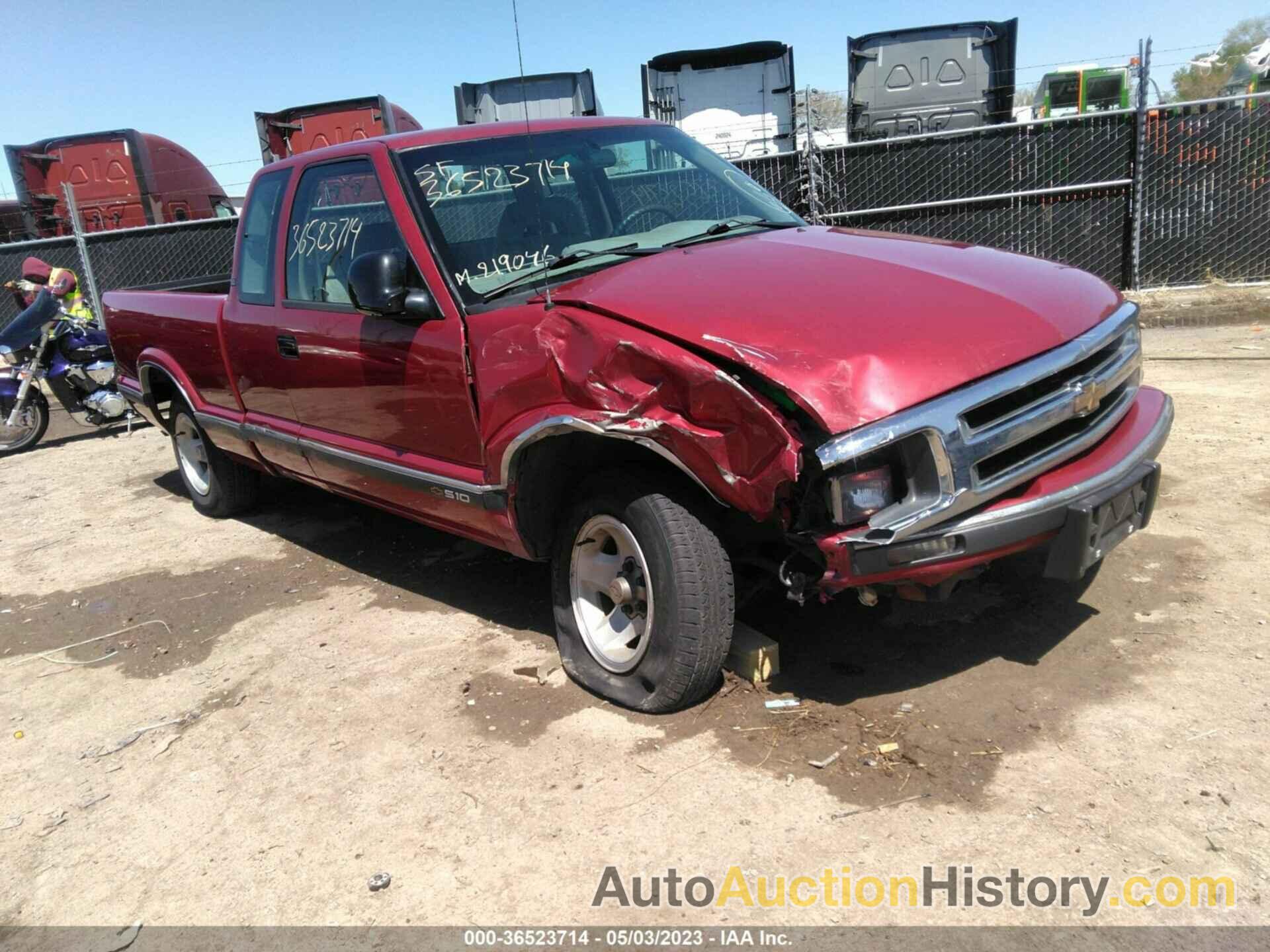 CHEVROLET S TRUCK S10, 1GCCS19X1T8105228