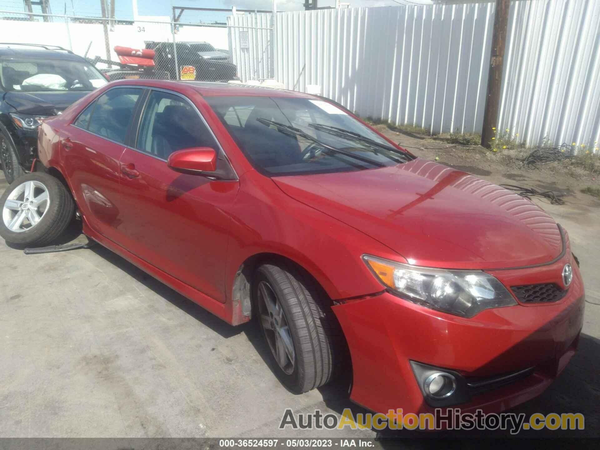 TOYOTA CAMRY L/LE/SE/XLE, 4T1BF1FK5CU574527