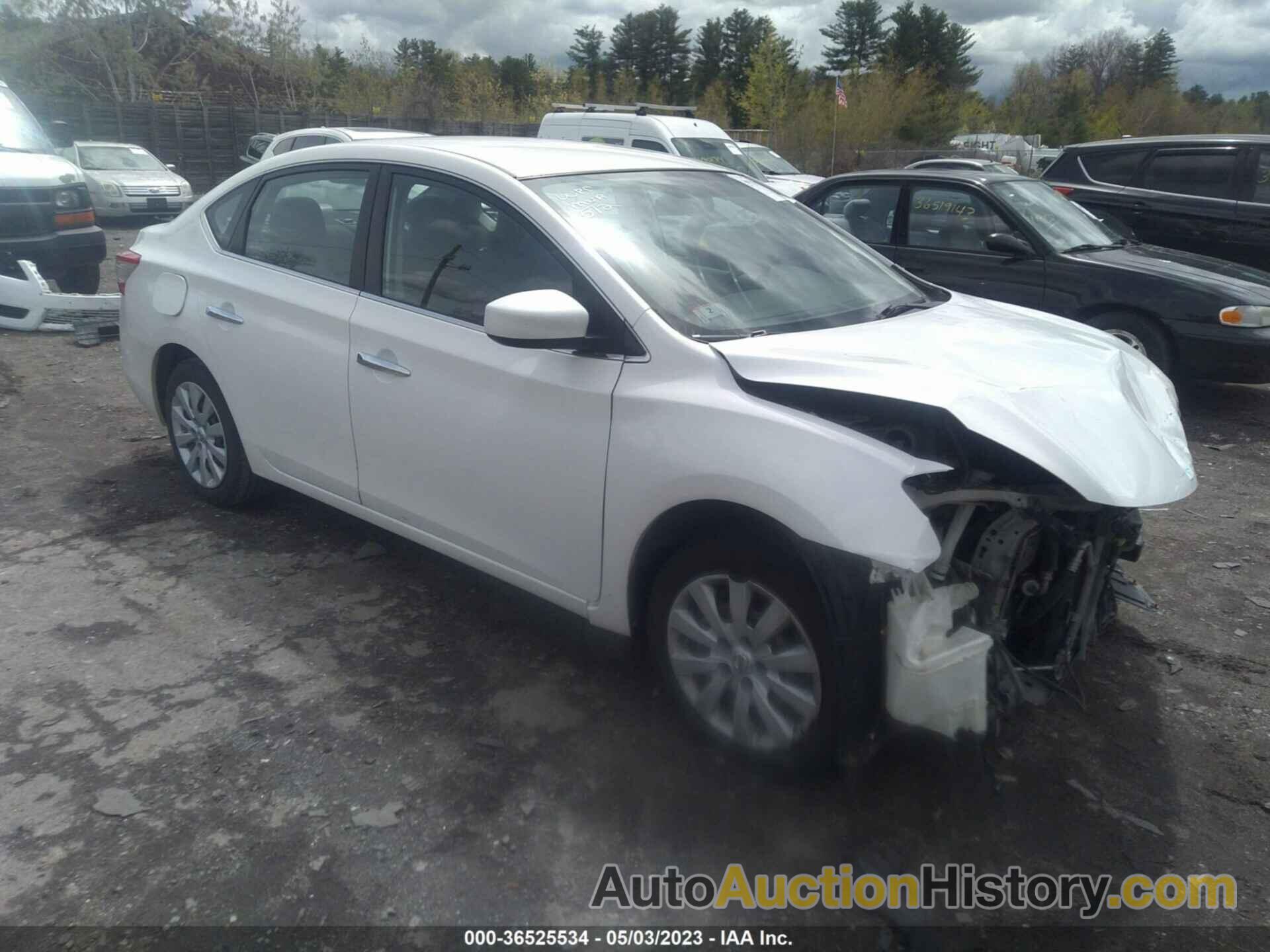 NISSAN SENTRA S, 3N1AB7AP7EL630209