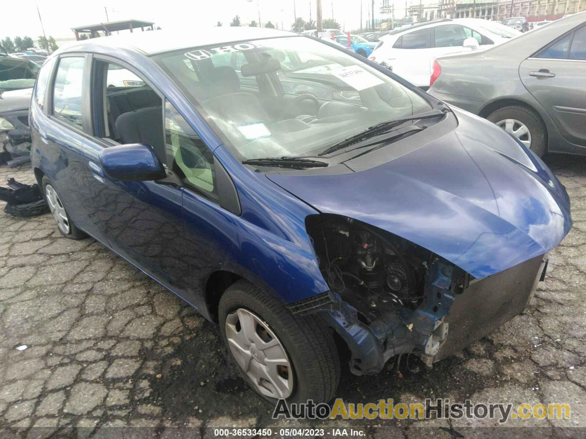 HONDA FIT, JHMGE8H38DC022926