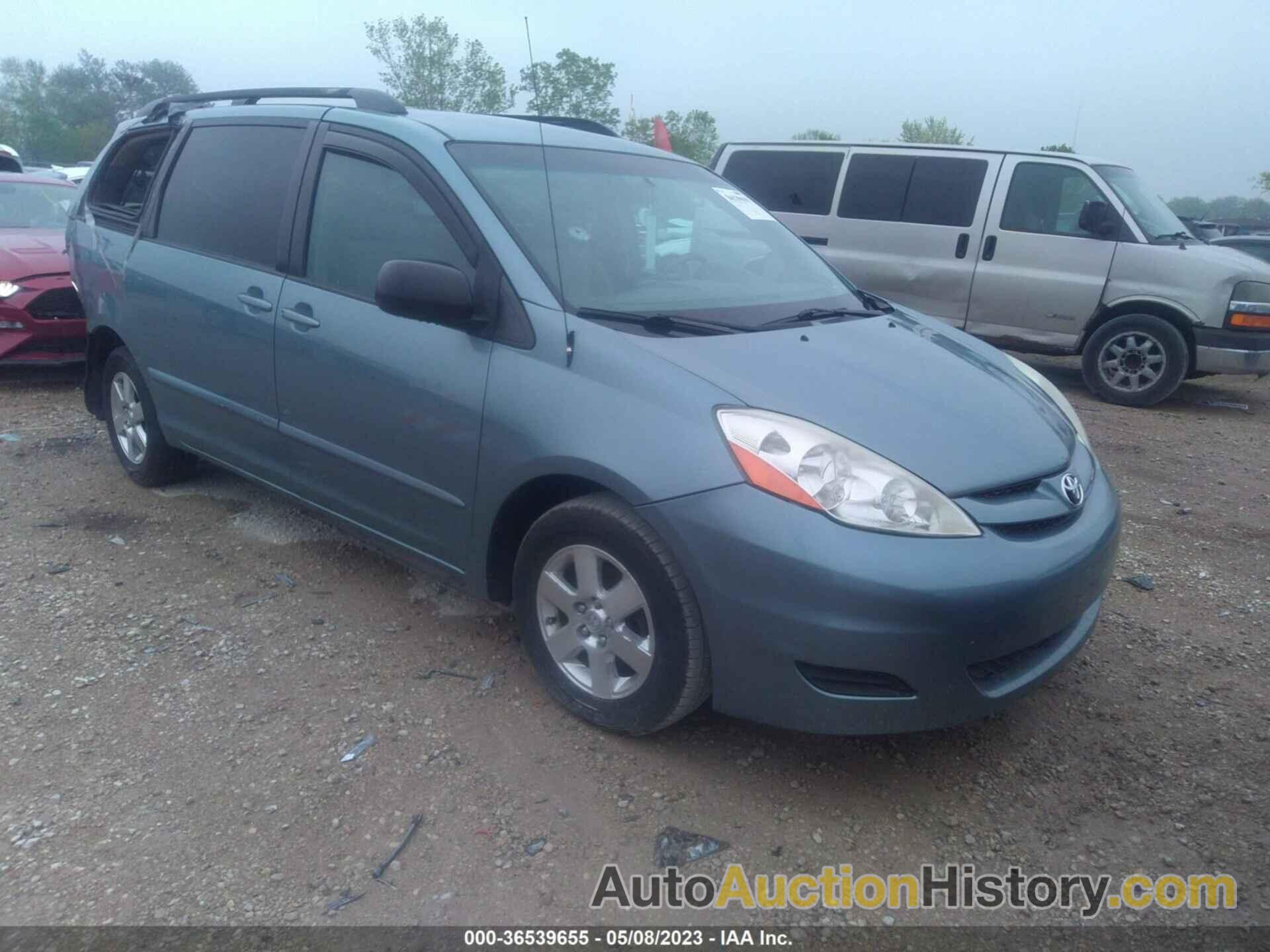 TOYOTA SIENNA LE, 5TDZA23C76S580620