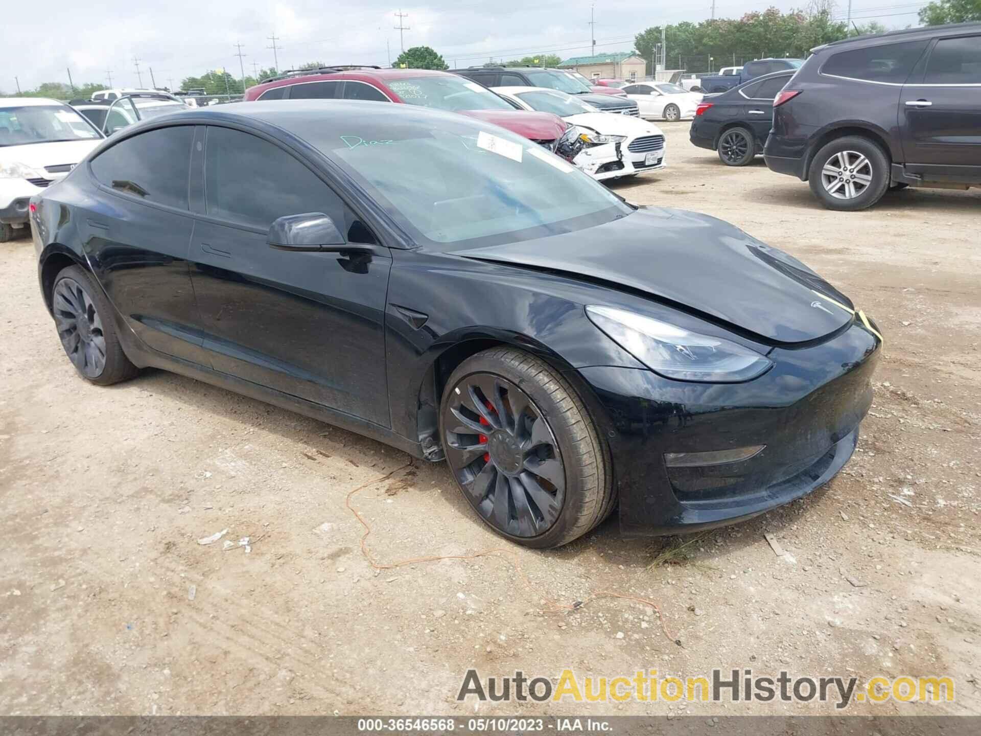 TESLA MODEL 3 PERFORMANCE, 5YJ3E1EC8NF314852