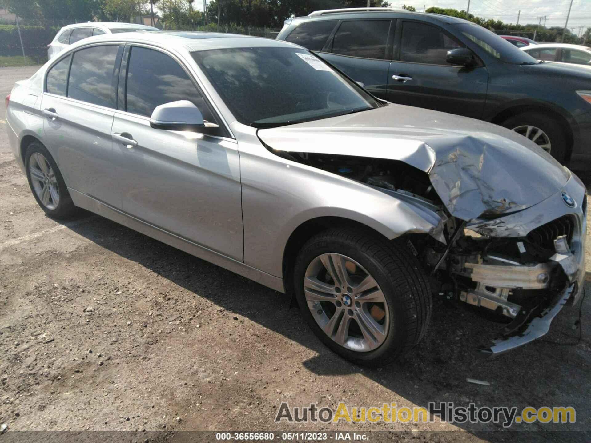 BMW 3 SERIES 330I, WBA8B9C54JK677225