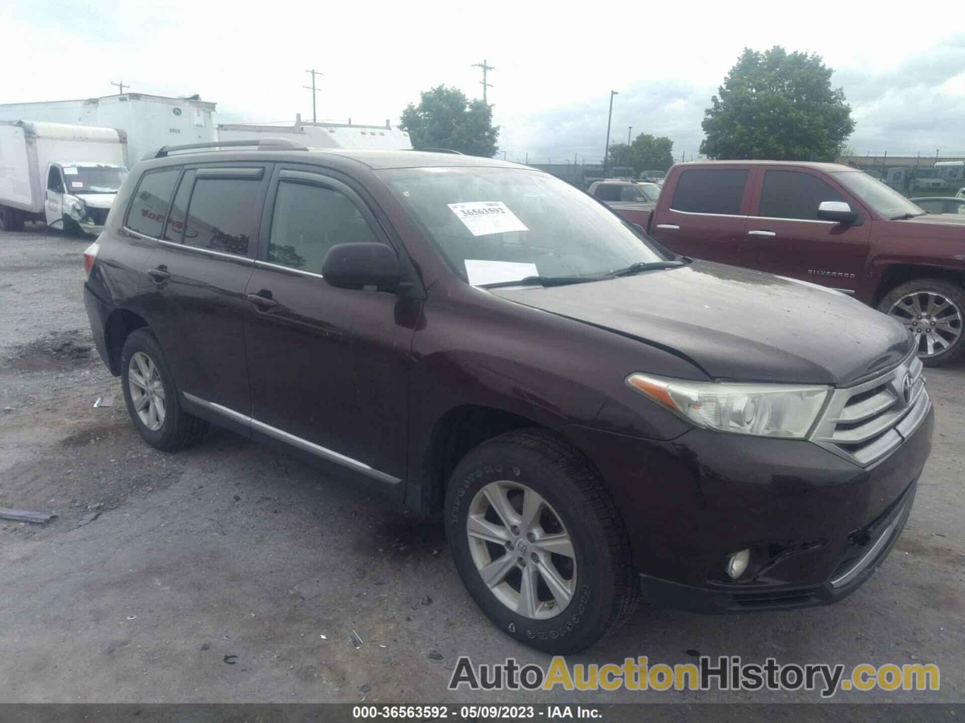 TOYOTA HIGHLANDER, 5TDBK3EH5DS177293