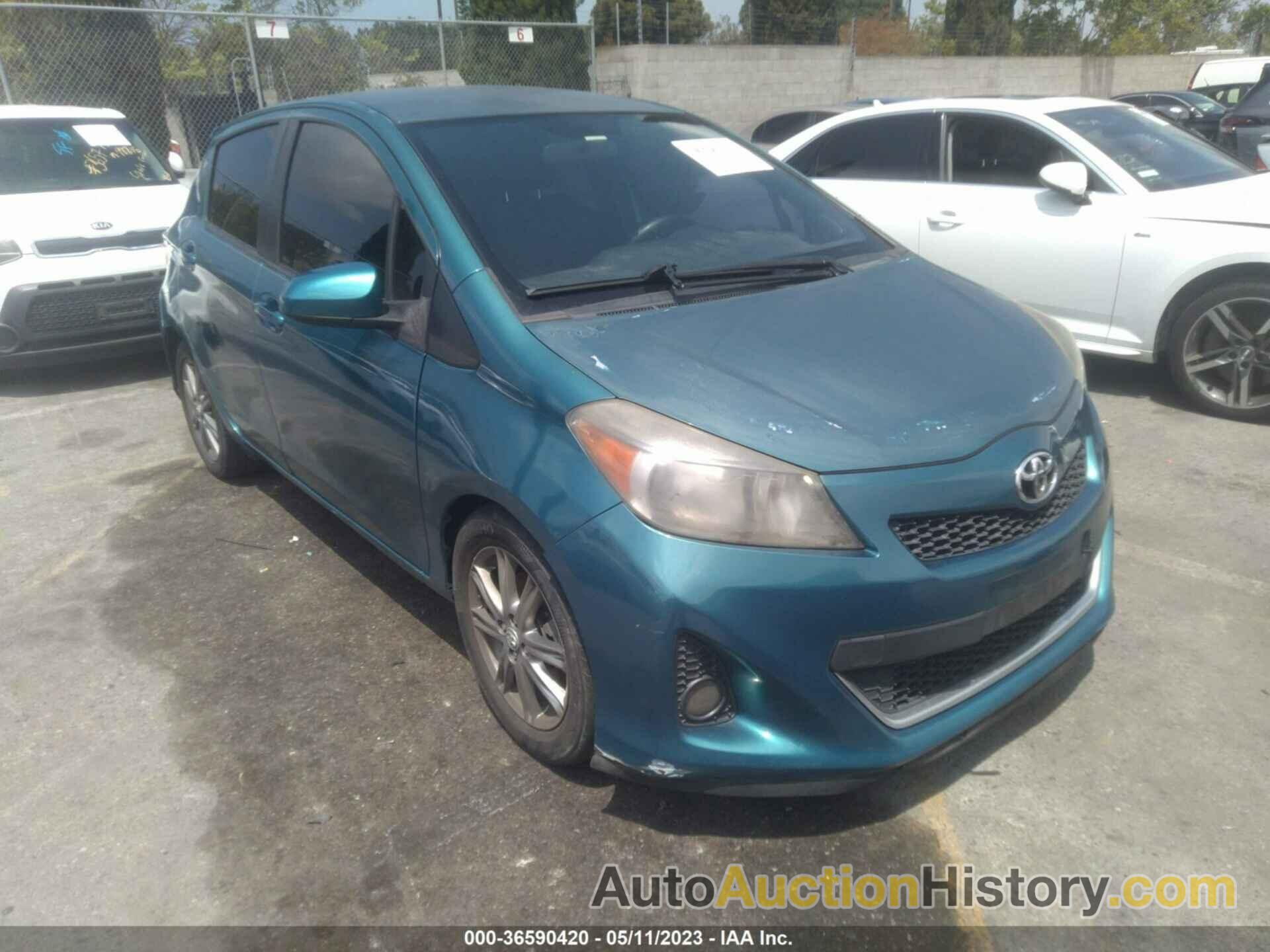 TOYOTA YARIS L/SE/LE, JTDKTUD3XCD538536