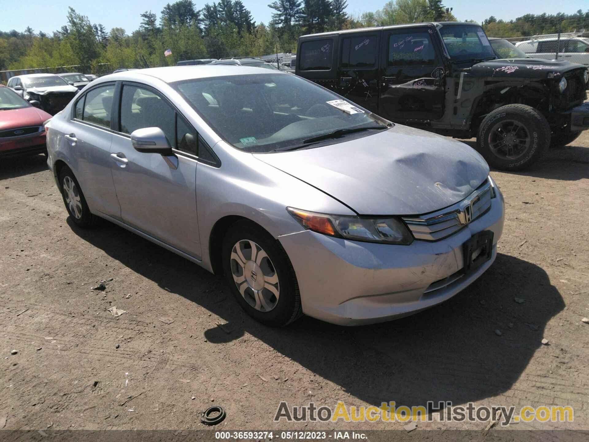 HONDA CIVIC HYBRID, JHMFB4F24CS008002