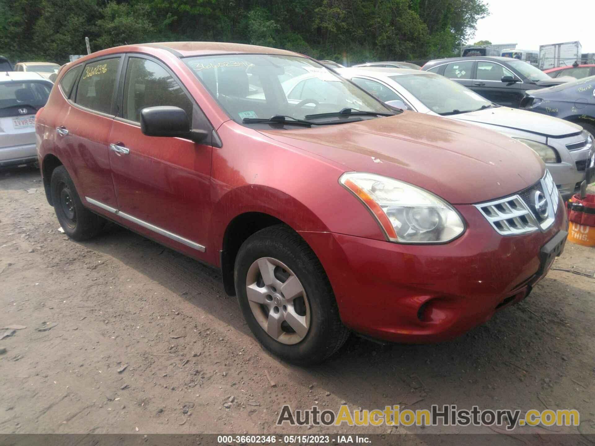 NISSAN ROGUE S, JN8AS5MTXCW288535