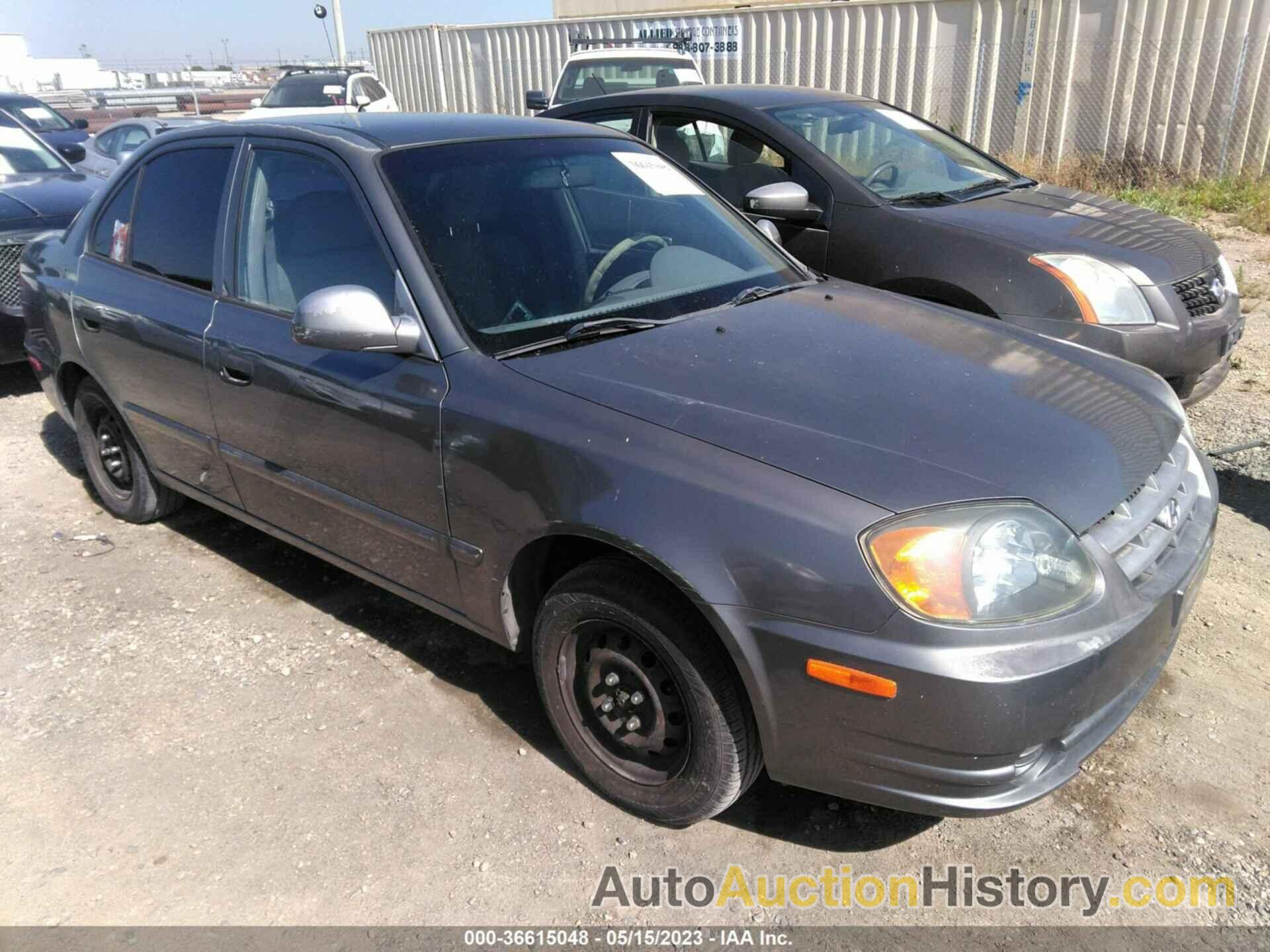 HYUNDAI ACCENT GL, KMHCG45C84U547773