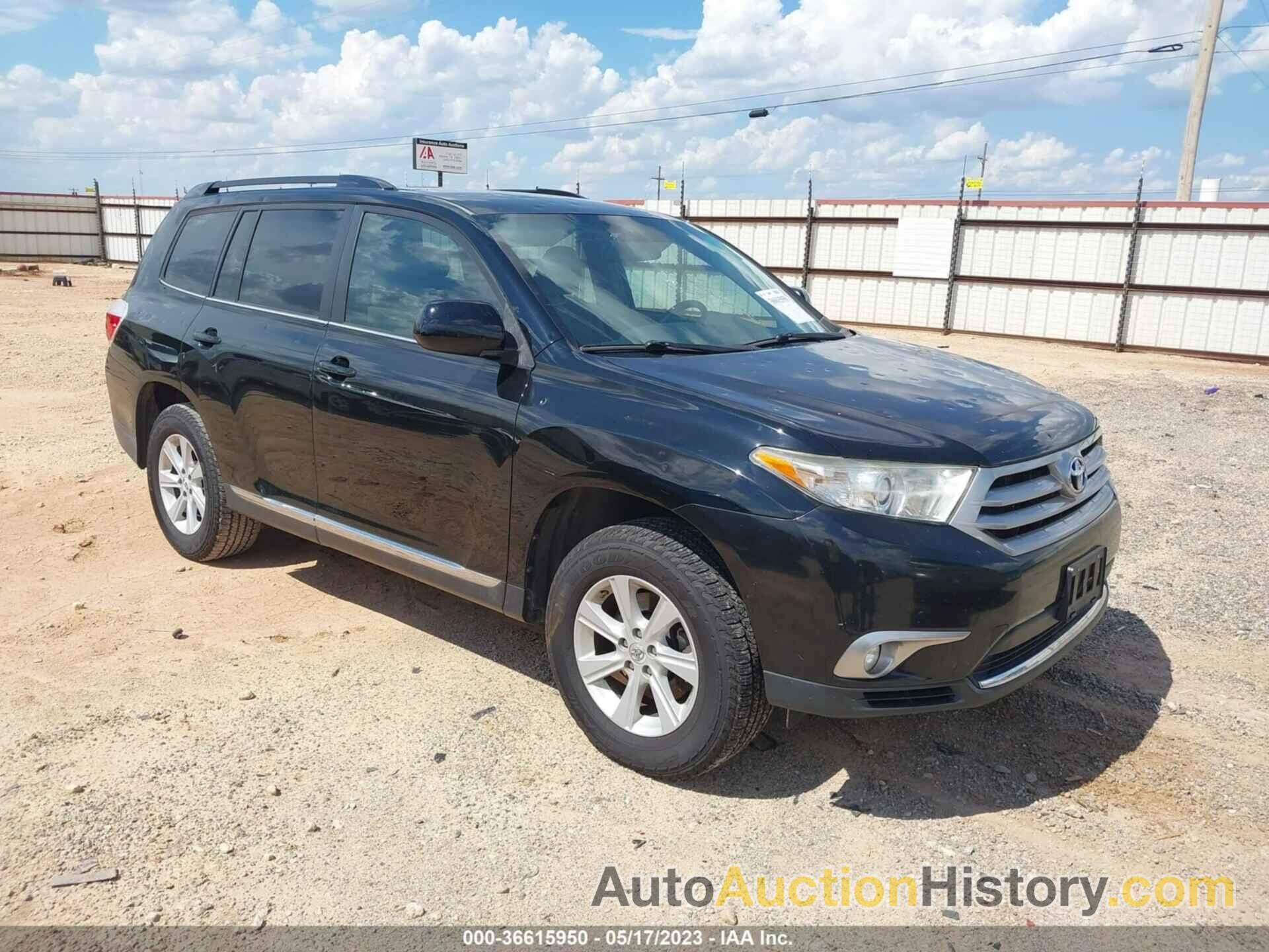 TOYOTA HIGHLANDER, 5TDZK3EH1CS057293