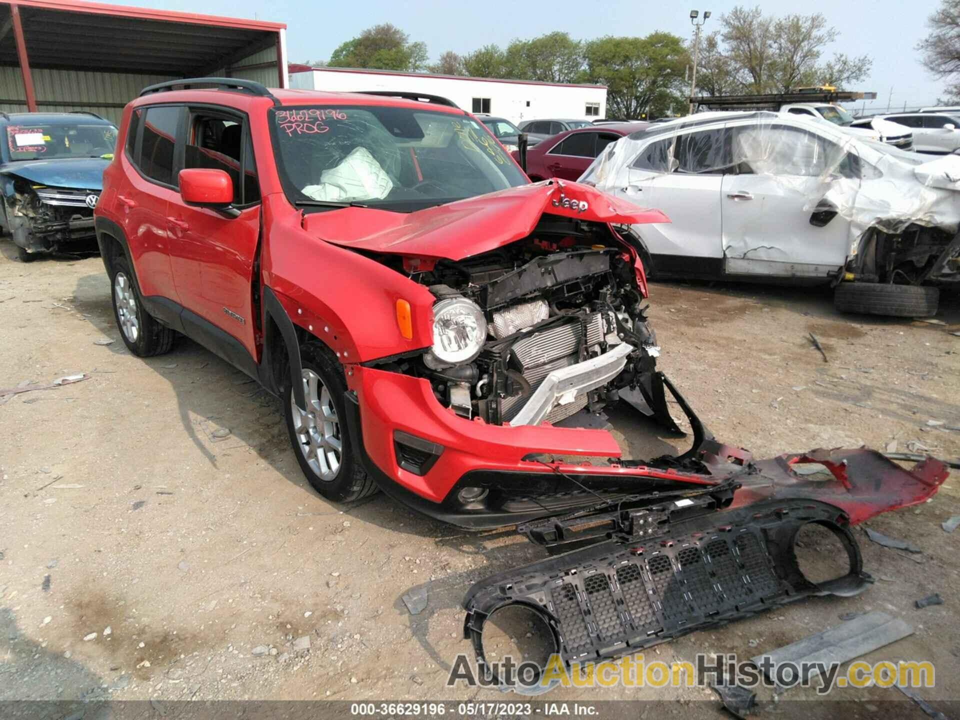 JEEP RENEGADE LATITUDE, ZACNJDBB2MPN10436