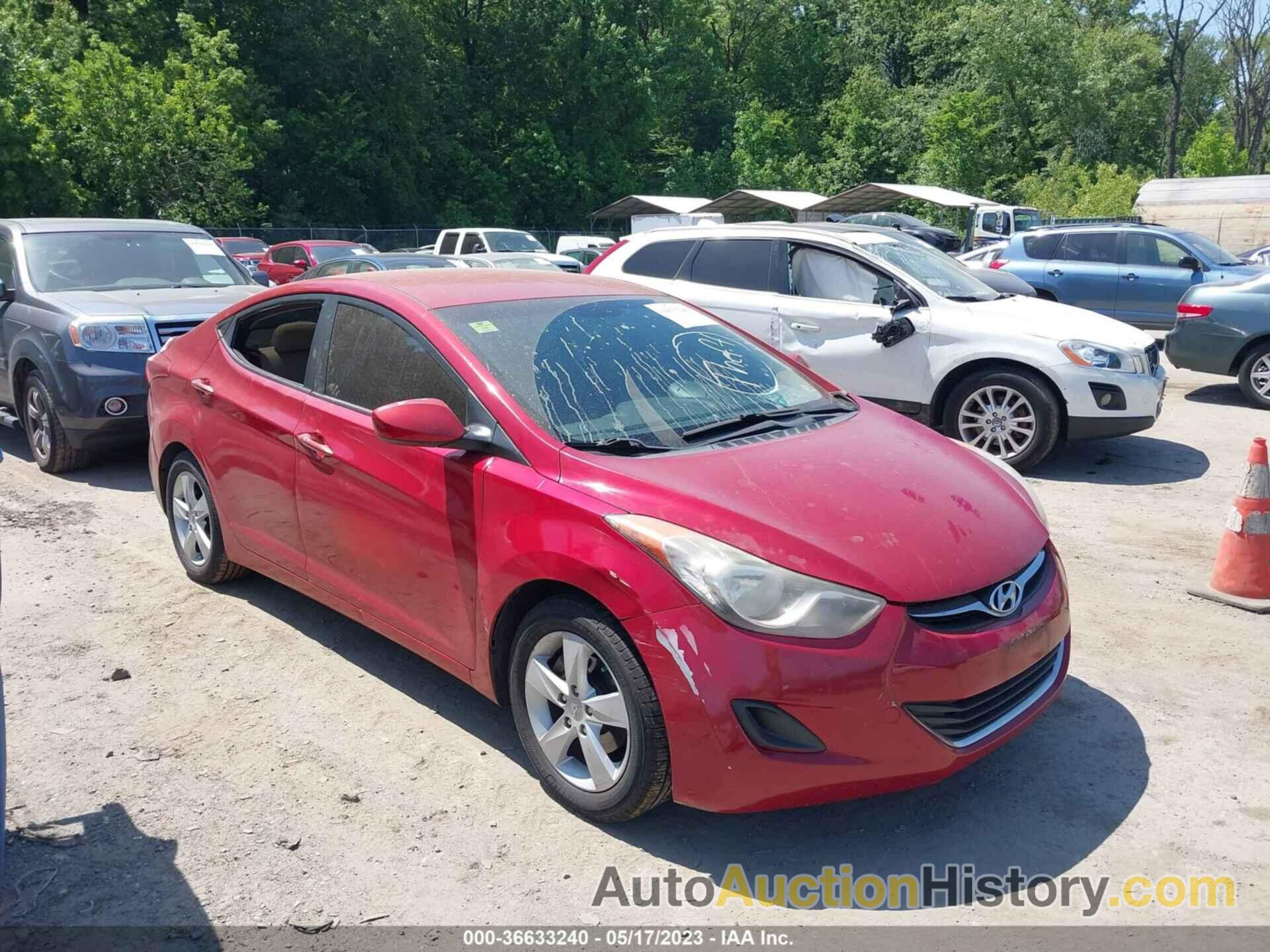 HYUNDAI ELANTRA GLS, KMHDH4AE1BU099852