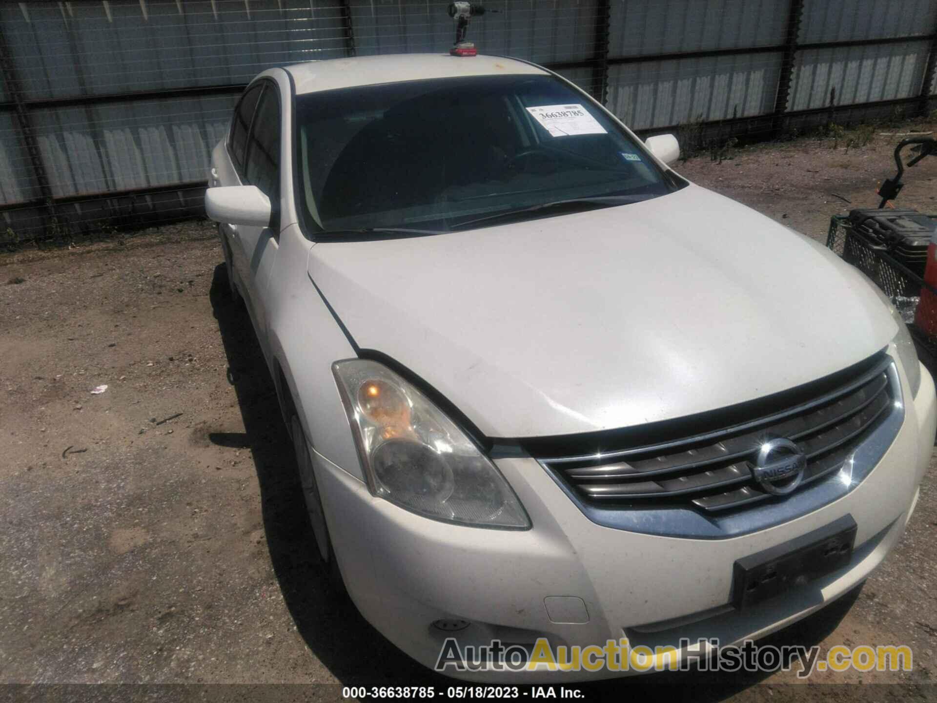 NISSAN ALTIMA 2.5 S, 1N4AL2AP6BN421901