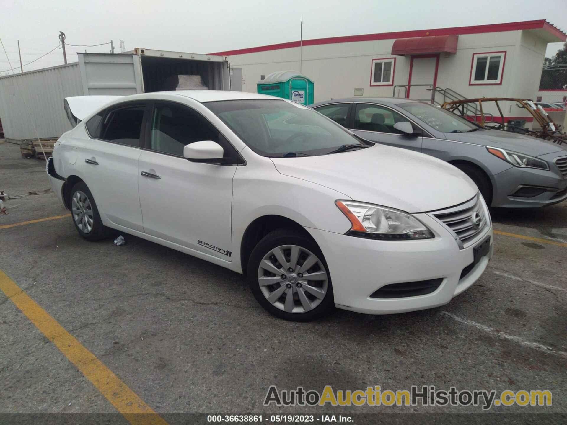 NISSAN SENTRA S/FE+ S/SV/FE+ SV/SR/SL, 3N1AB7AP9EY241185