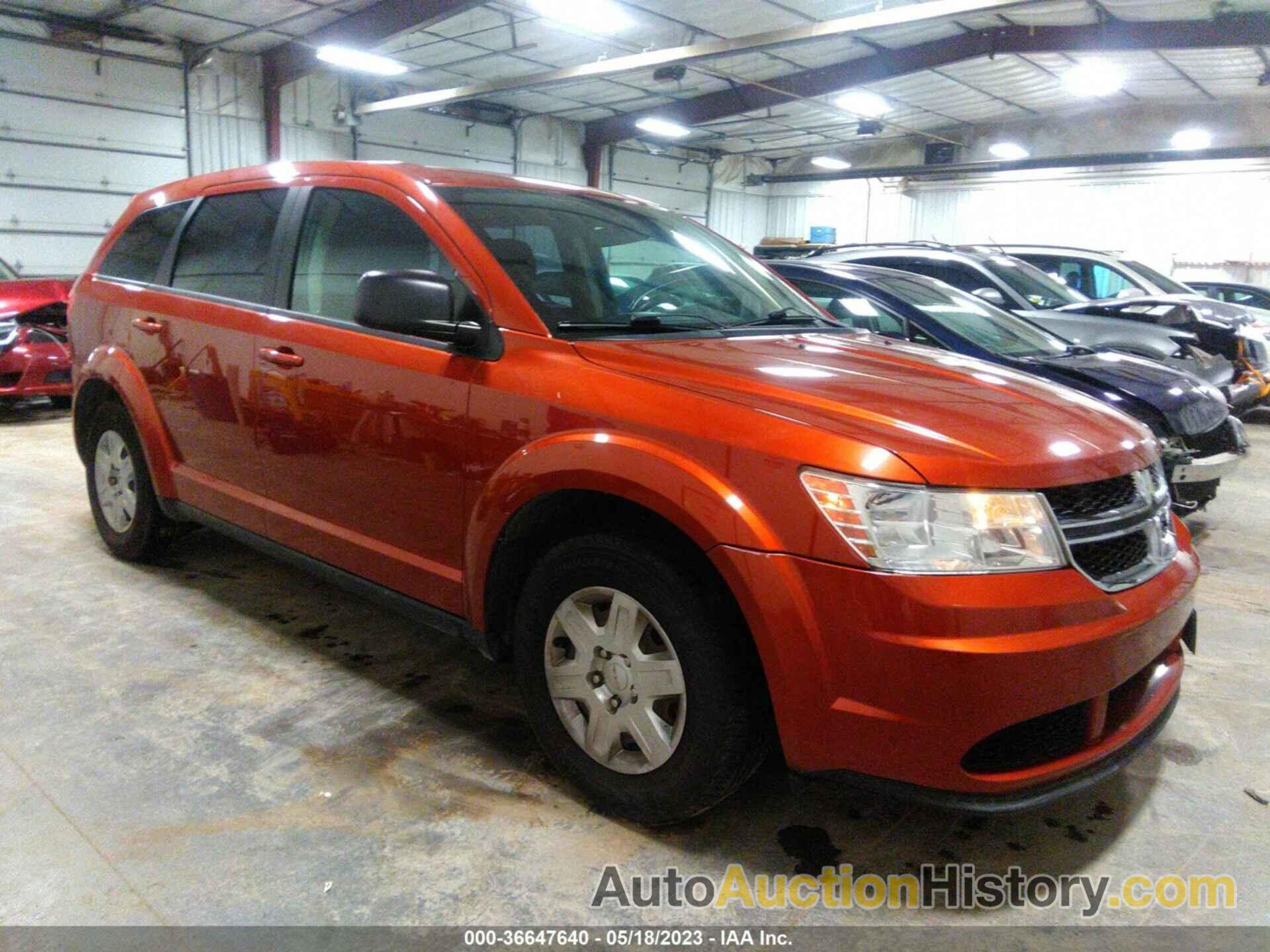 DODGE JOURNEY AMERICAN VALUE PKG, 3C4PDCAB5CT390511