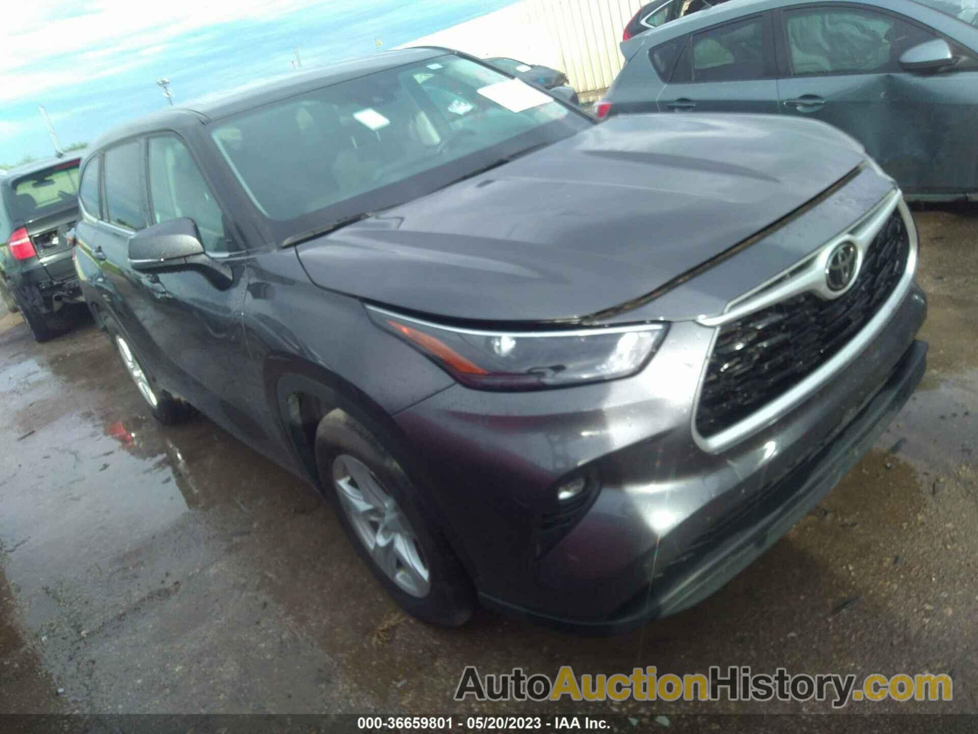 TOYOTA HIGHLANDER LE, 5TDZZRAH7NS091052