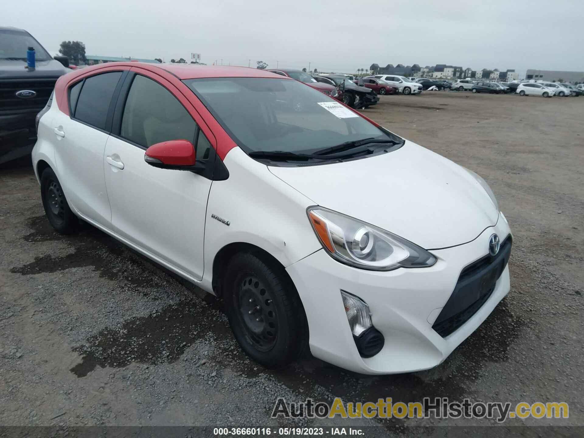 TOYOTA PRIUS C ONE/TWO/THREE/FOUR, JTDKDTB31F1113271