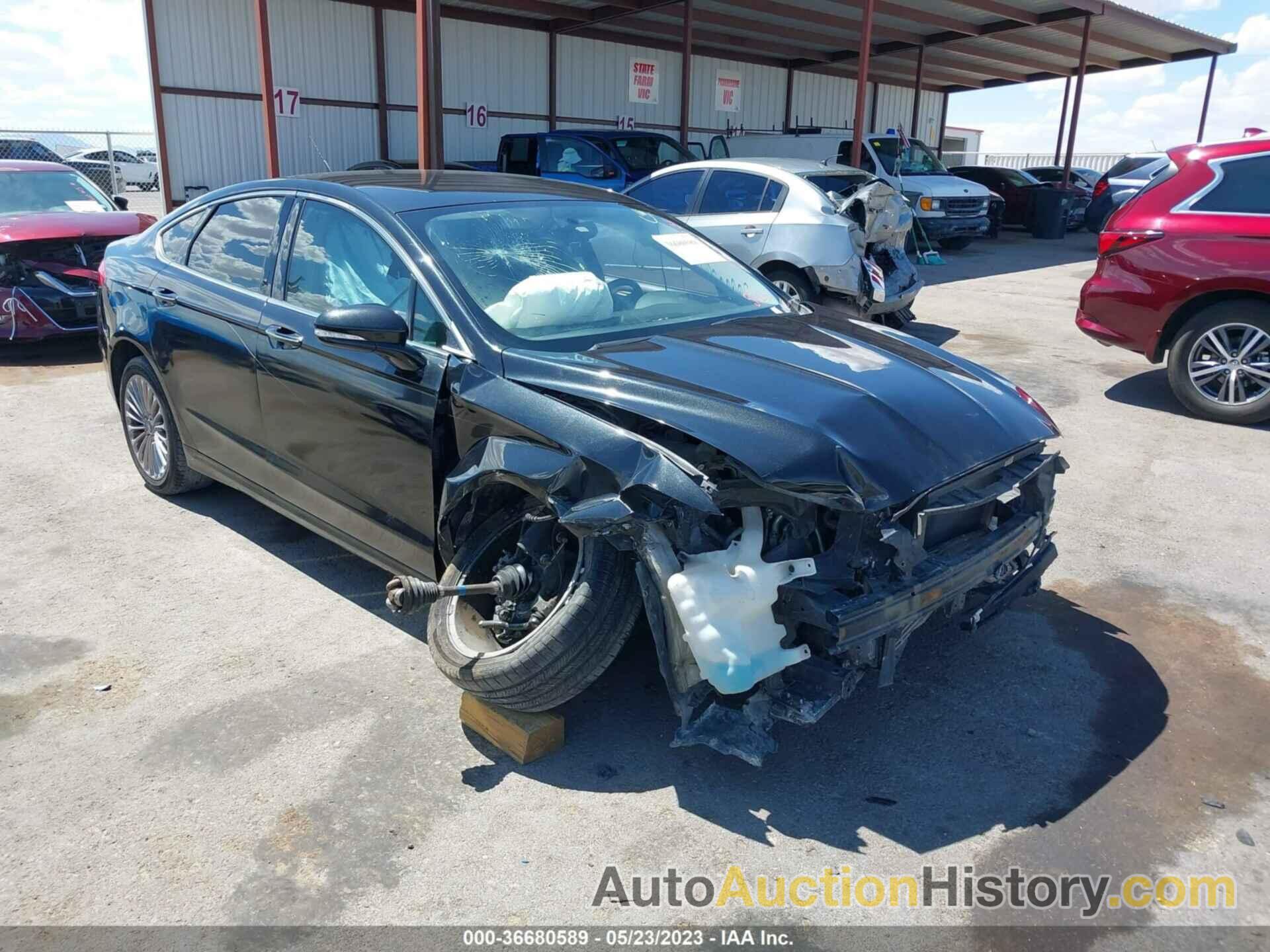 FORD FUSION TITANIUM, 3FA6P0K92DR348699