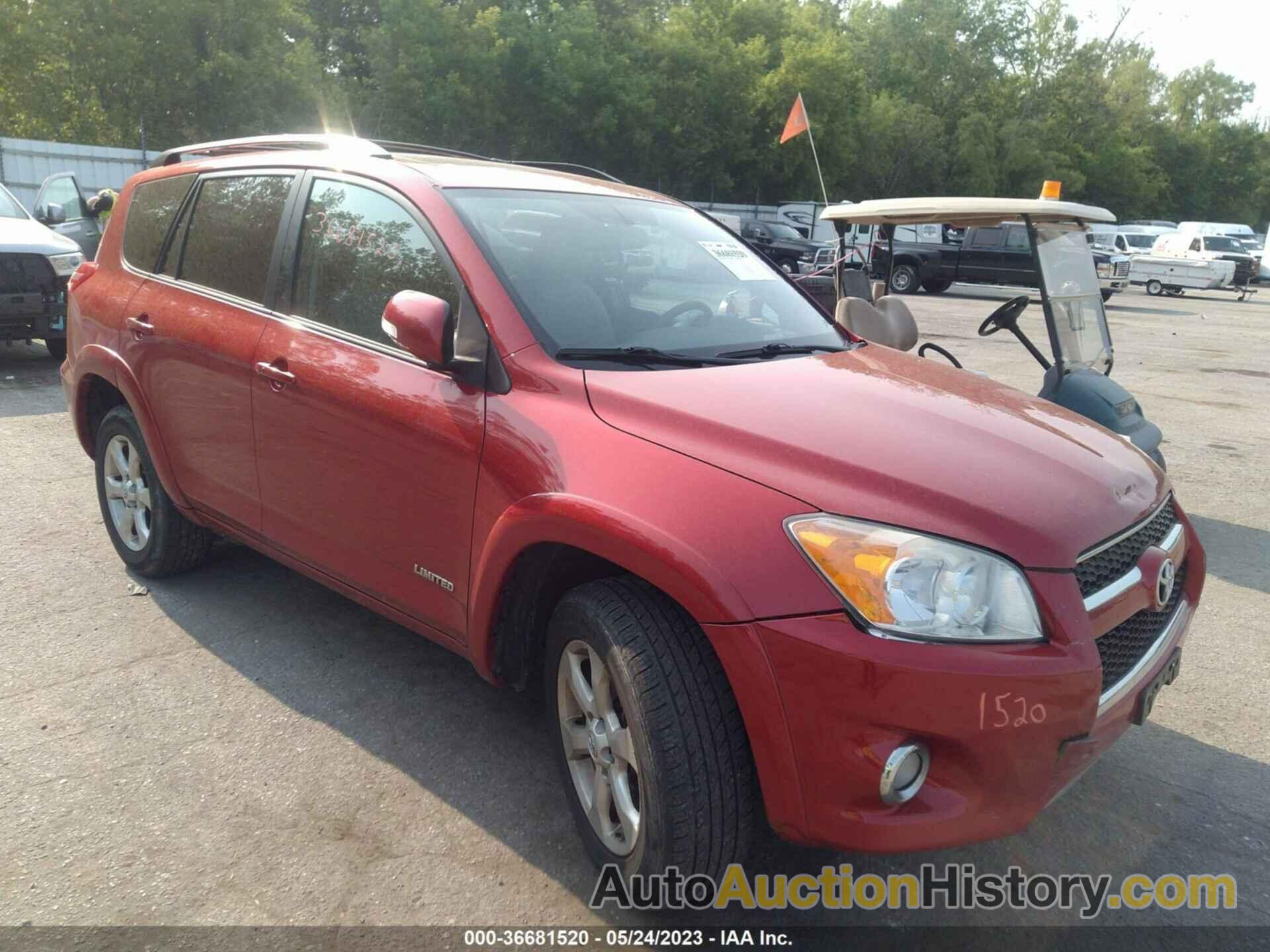 TOYOTA RAV4 LIMITED, 2T3DF4DV6CW209076