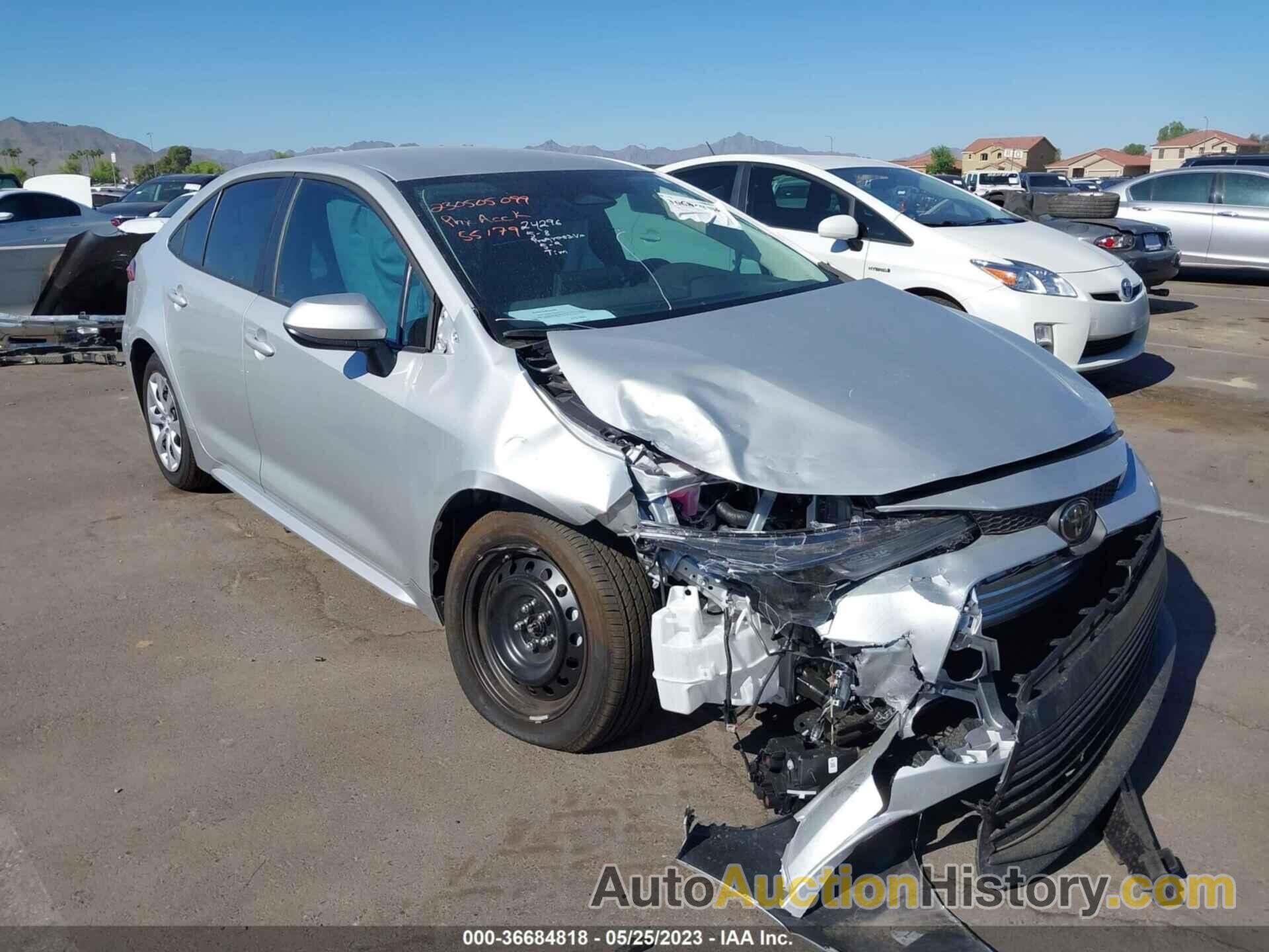 TOYOTA COROLLA LE, 5YFB4MDE2PP028411