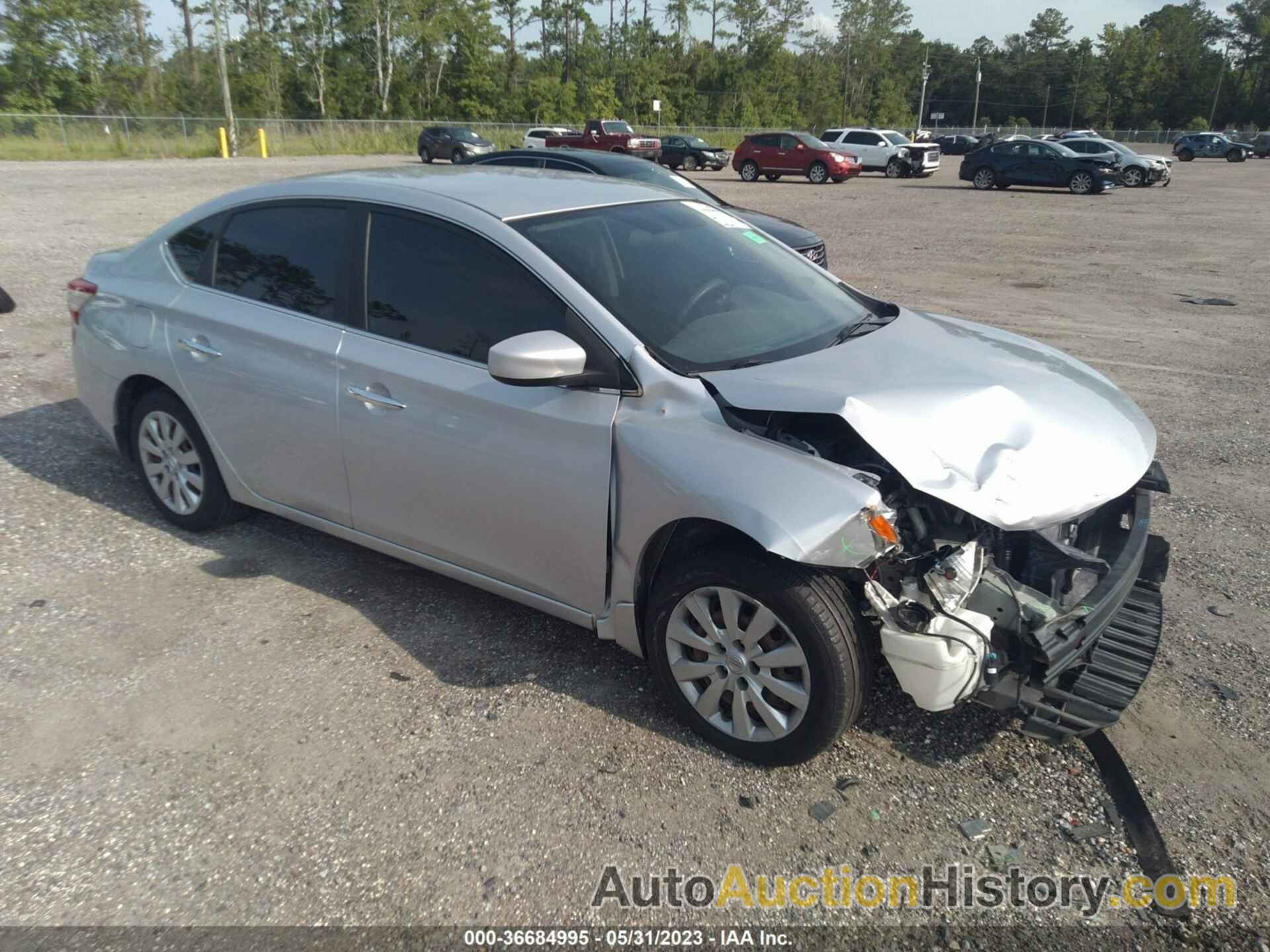 NISSAN SENTRA SV, 3N1AB7AP1EL654246