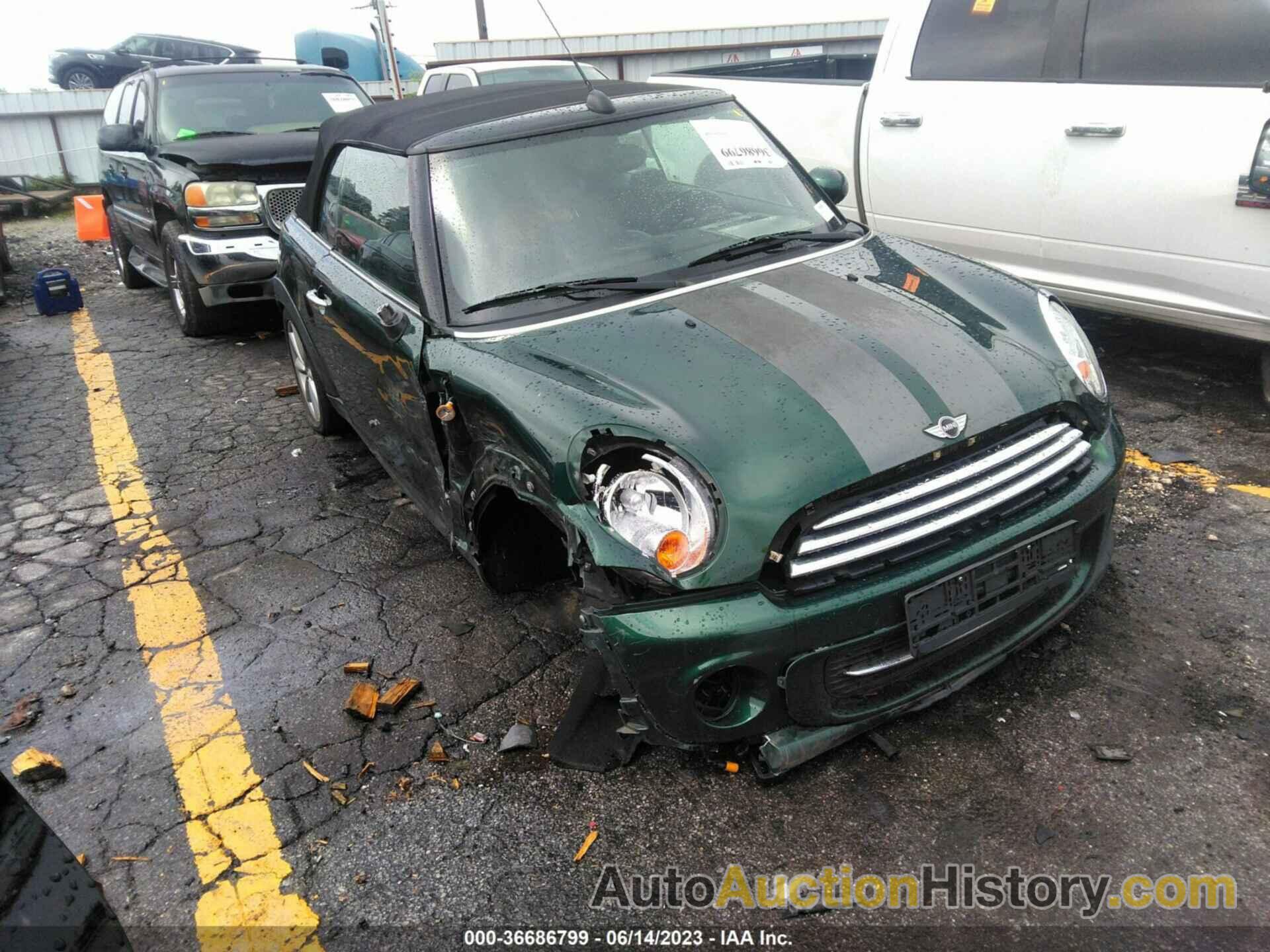 MINI COOPER CONVERTIBLE, WMWZN3C51CT134467