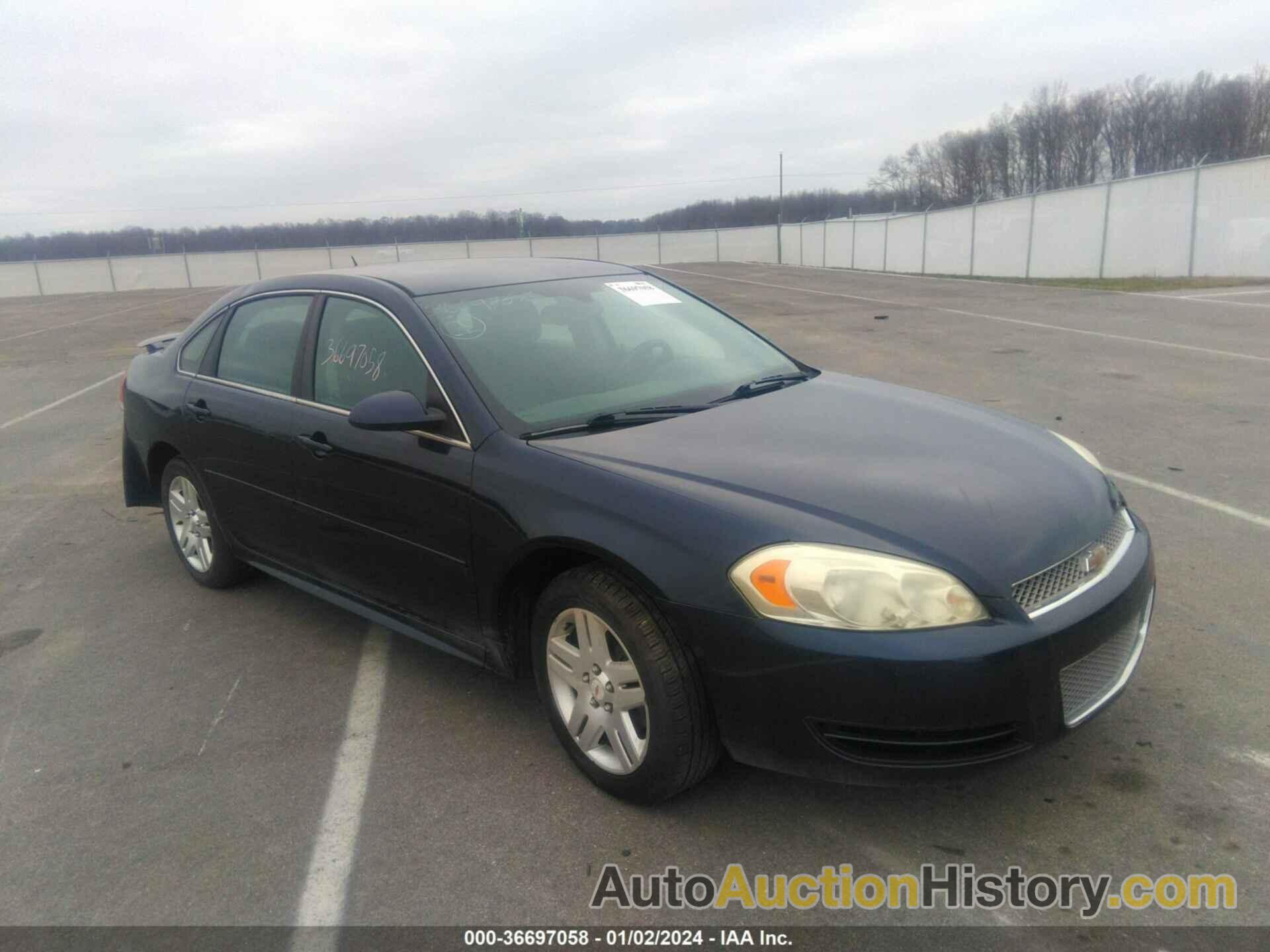 CHEVROLET IMPALA LT, 2G1WB5E36C1177433