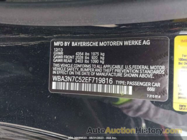 BMW 428I, WBA3N7C52EF719816