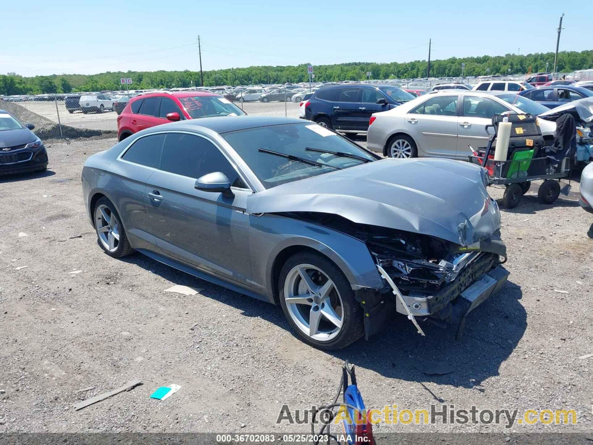 AUDI A5 COUPE PREMIUM PLUS, WAUTNAF55JA003802