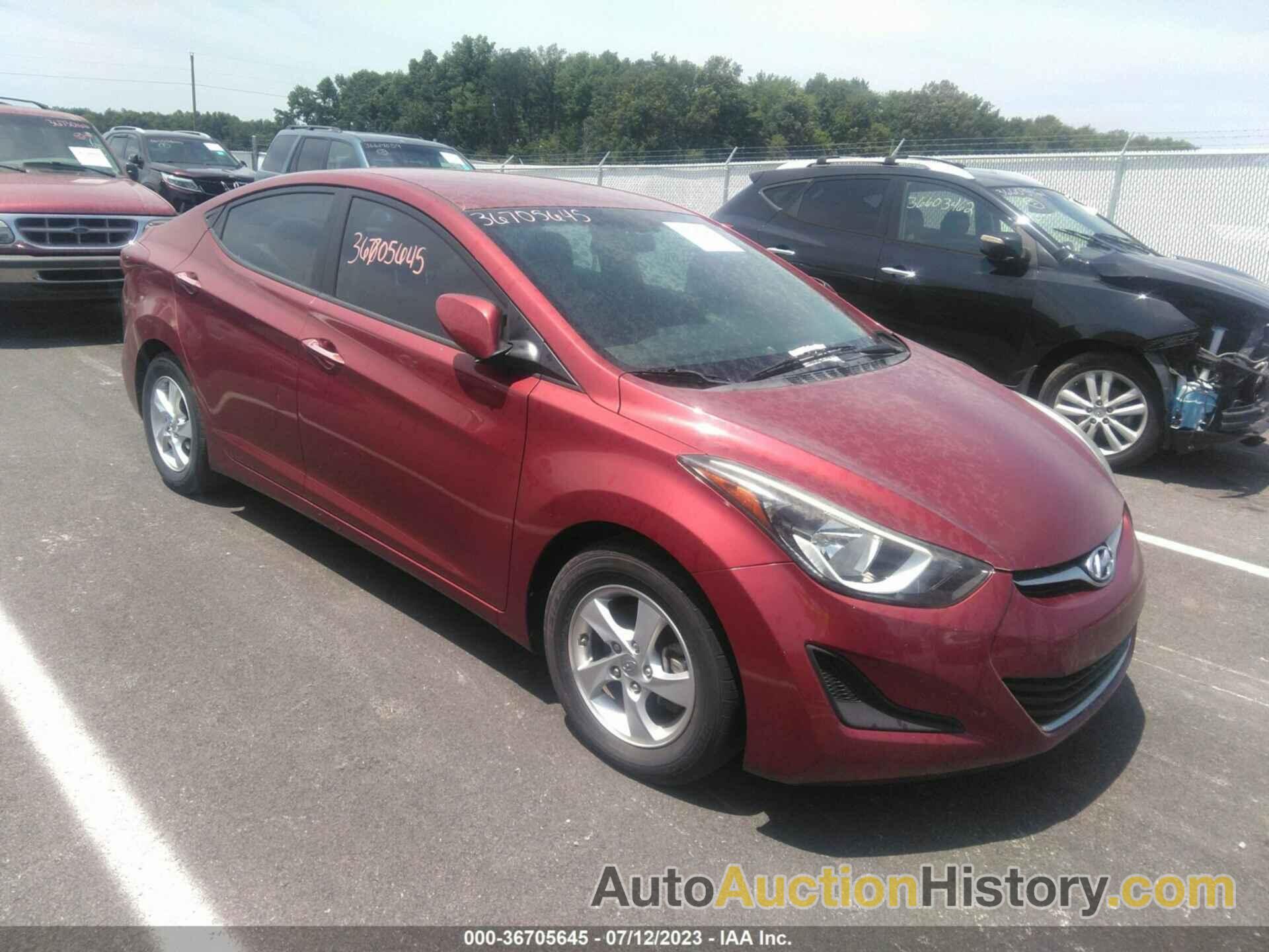 HYUNDAI ELANTRA SE, 5NPDH4AE4EH459862