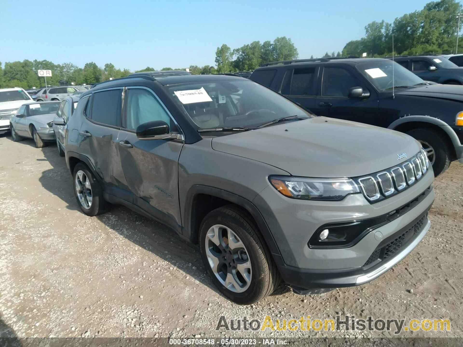 JEEP COMPASS LIMITED, 3C4NJDCB3NT128671